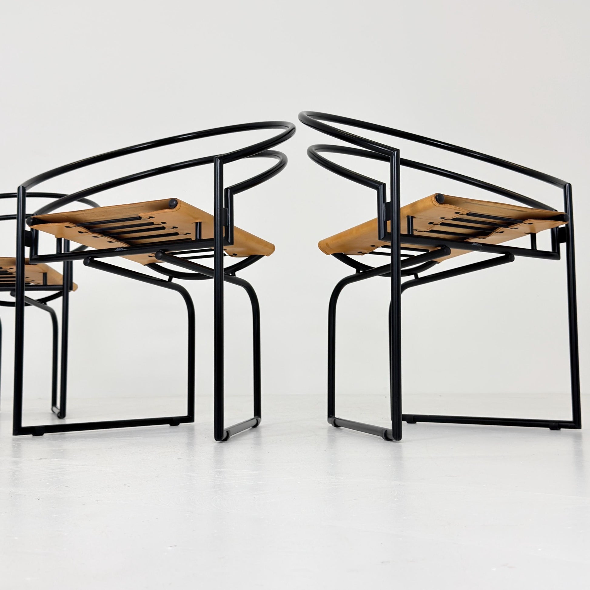 1 of 3 Mid century Postmodern Mario Botta Latonda Chair for Alias, Italy, 1980s