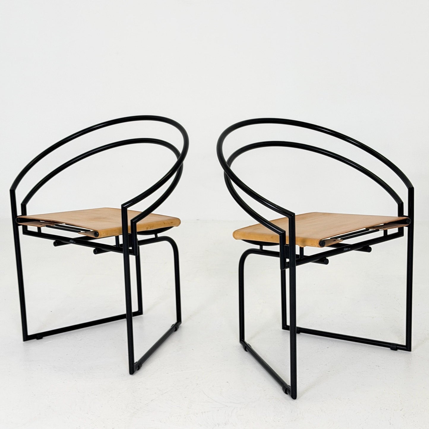 1 of 3 Mid century Postmodern Mario Botta Latonda Chair for Alias, Italy, 1980s