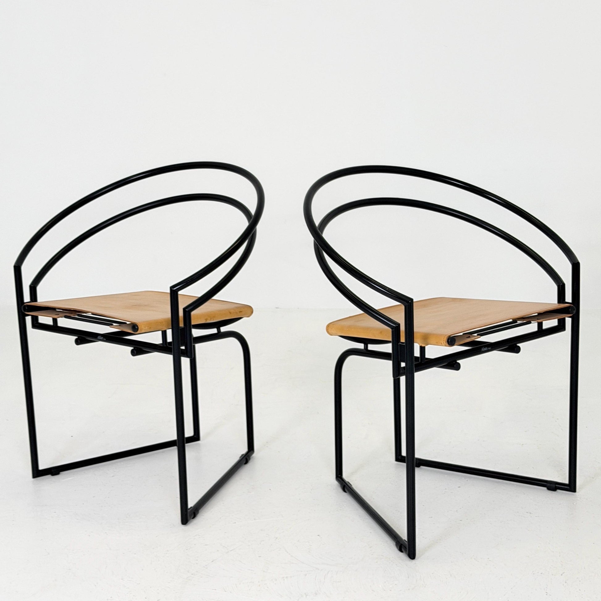 1 of 3 Mid century Postmodern Mario Botta Latonda Chair for Alias, Italy, 1980s