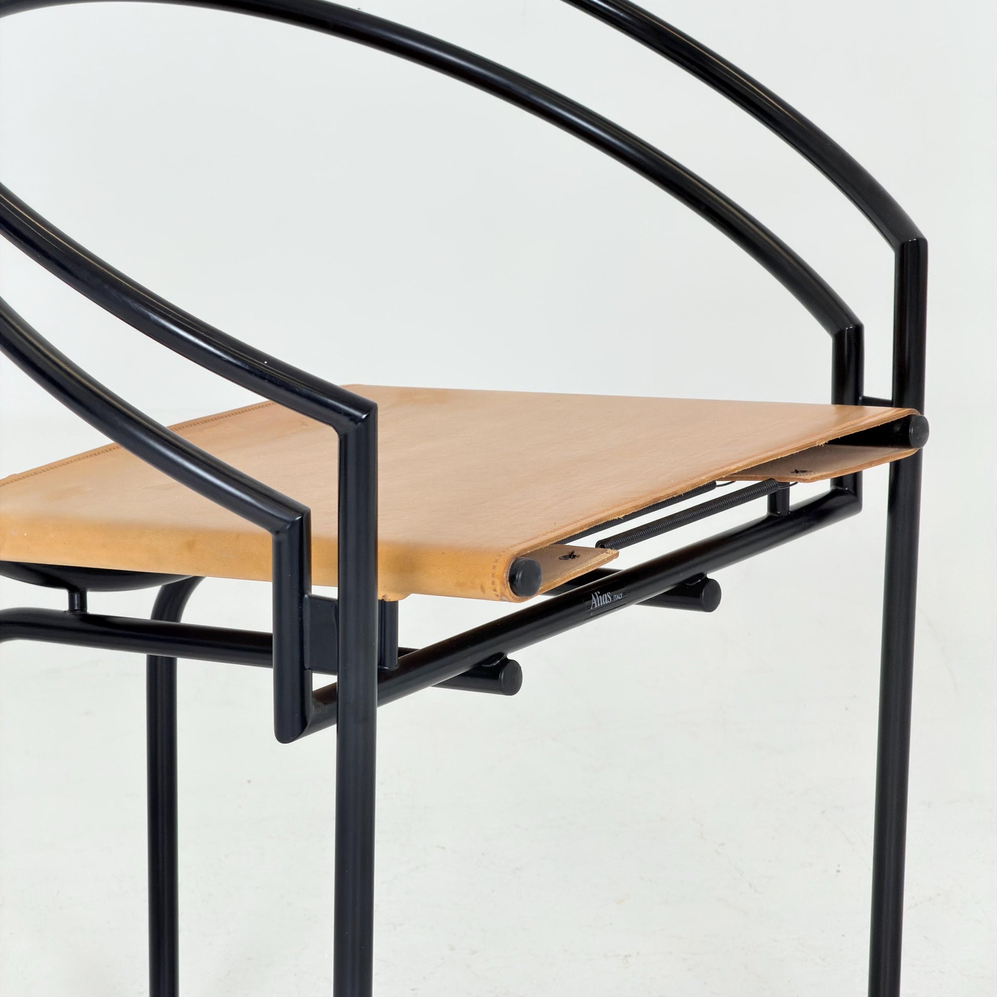 1 of 3 Mid century Postmodern Mario Botta Latonda Chair for Alias, Italy, 1980s