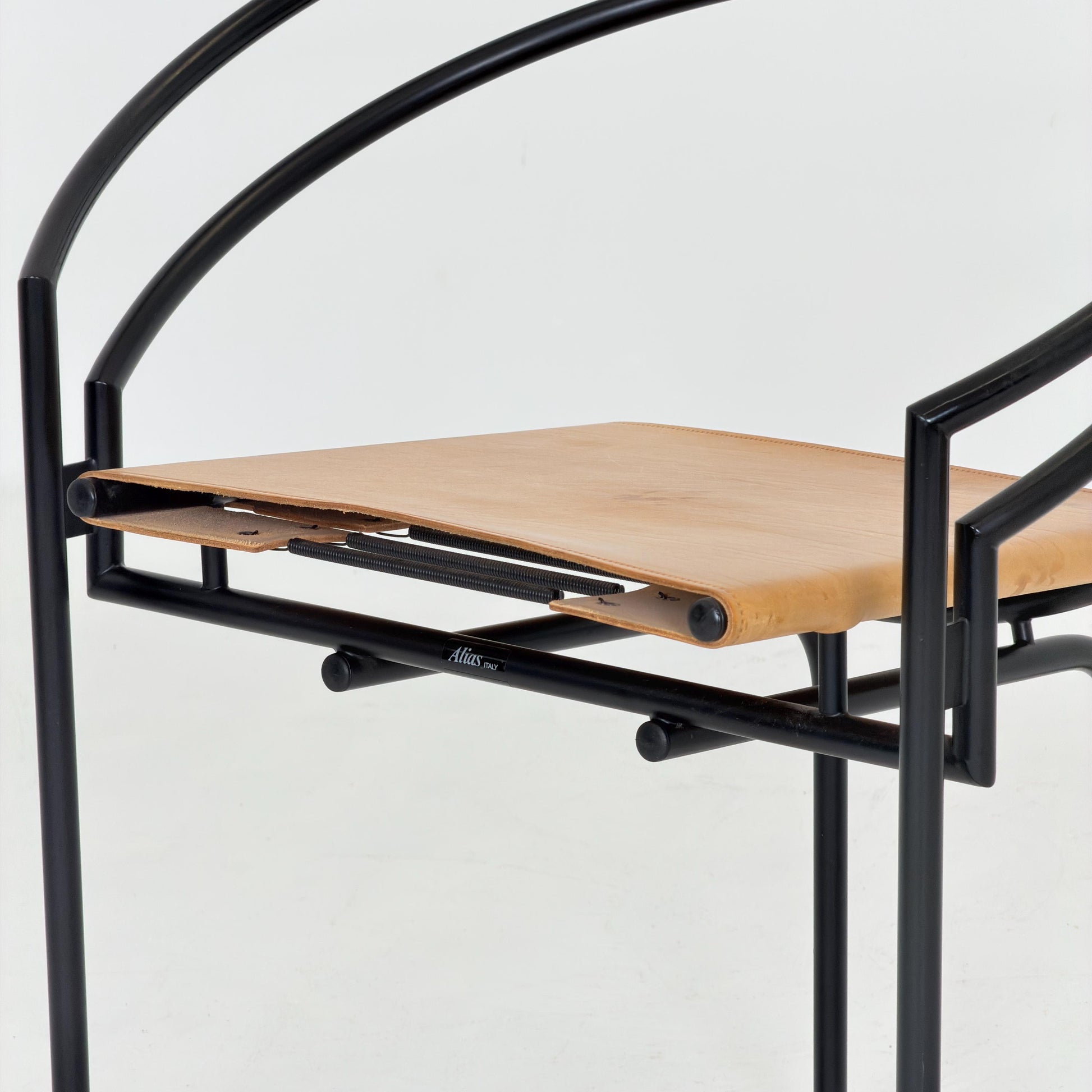 1 of 3 Mid century Postmodern Mario Botta Latonda Chair for Alias, Italy, 1980s