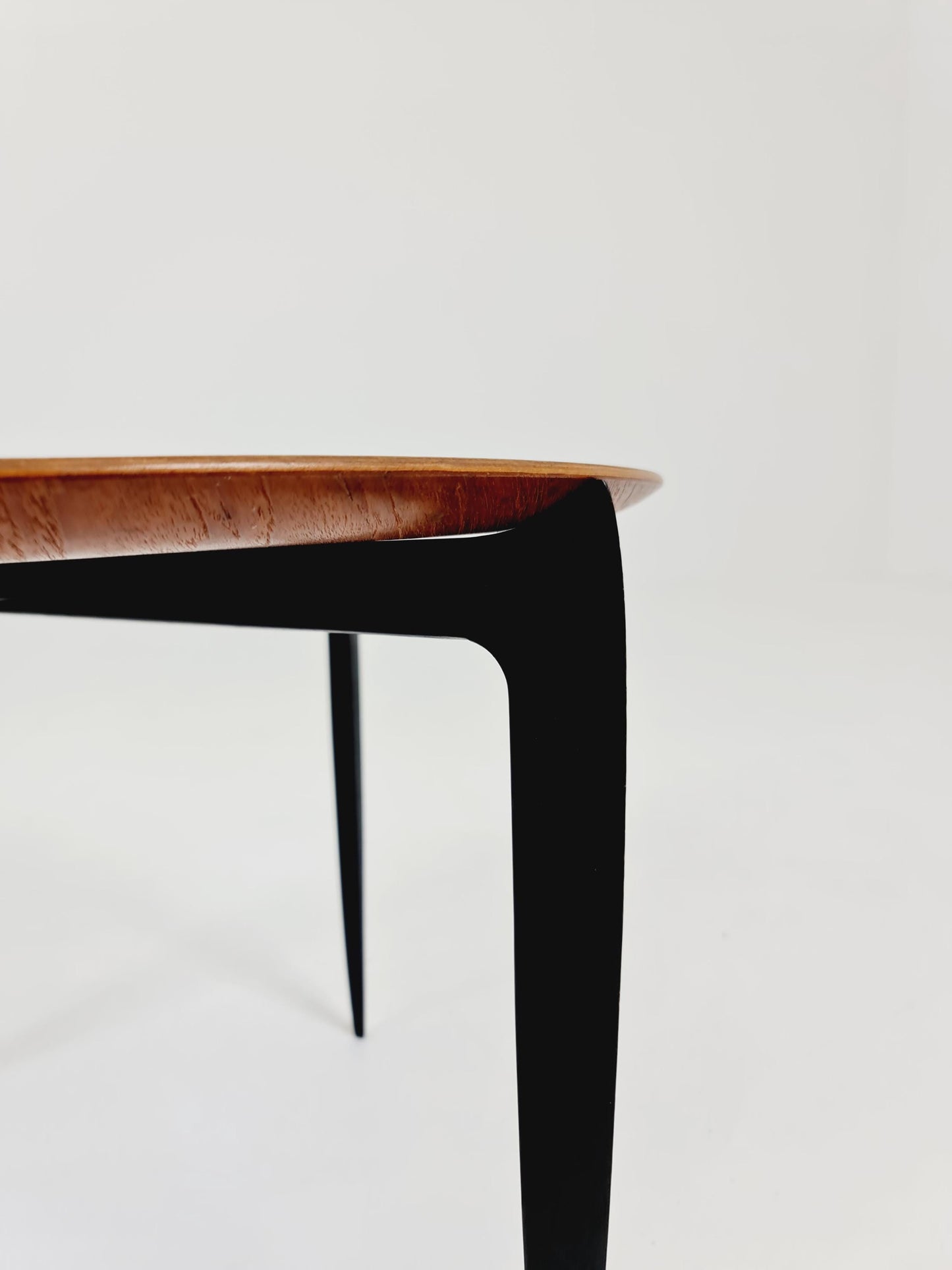 Teak Tray Table with Foldable Frame by Hans Engholm and Svend Åge Willumsen for Fritz Hansen, 1960s