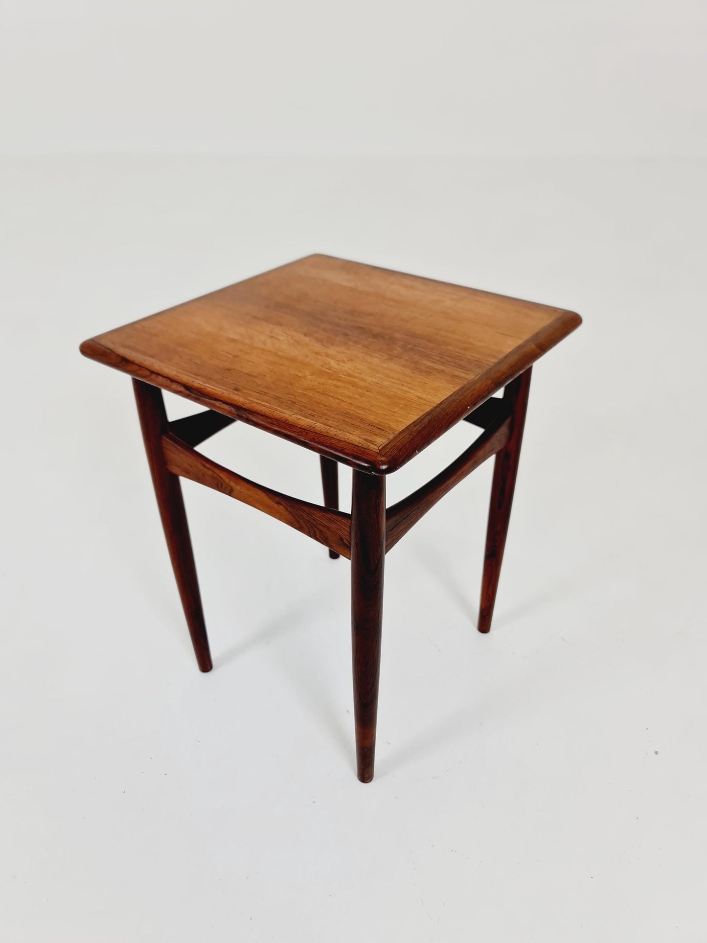 Small Danish Vintage Rosewood Side Table by Poul Hundevad , 1960s