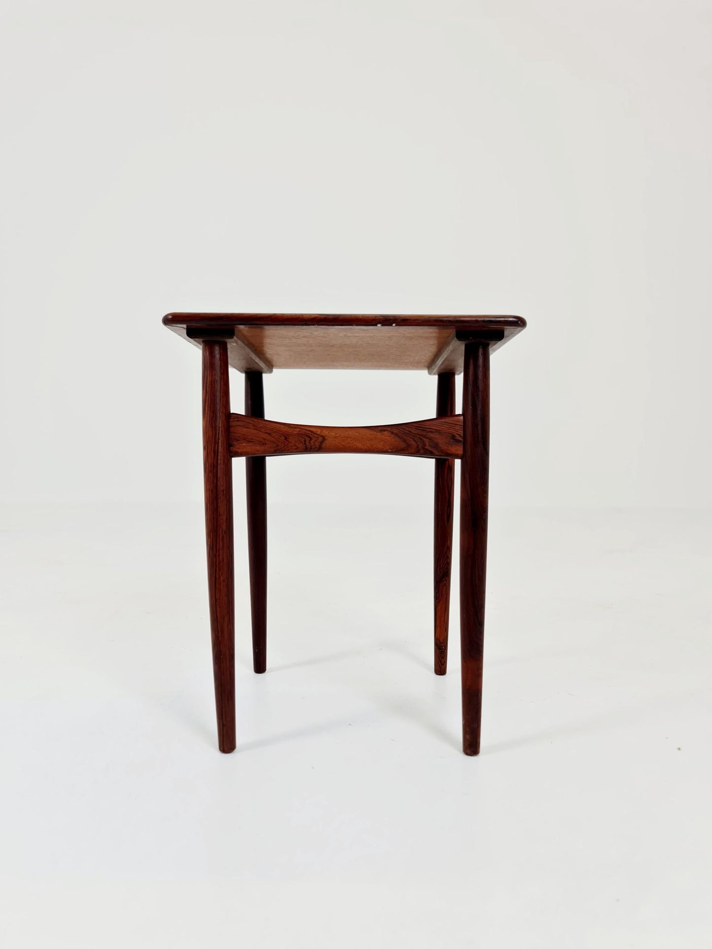 Small Danish Vintage Rosewood Side Table by Poul Hundevad , 1960s