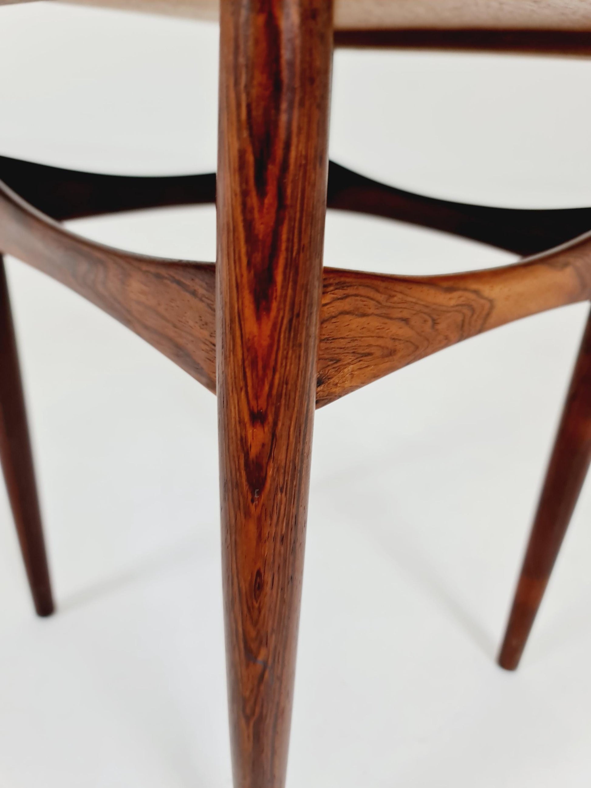 Small Danish Vintage Rosewood Side Table by Poul Hundevad , 1960s