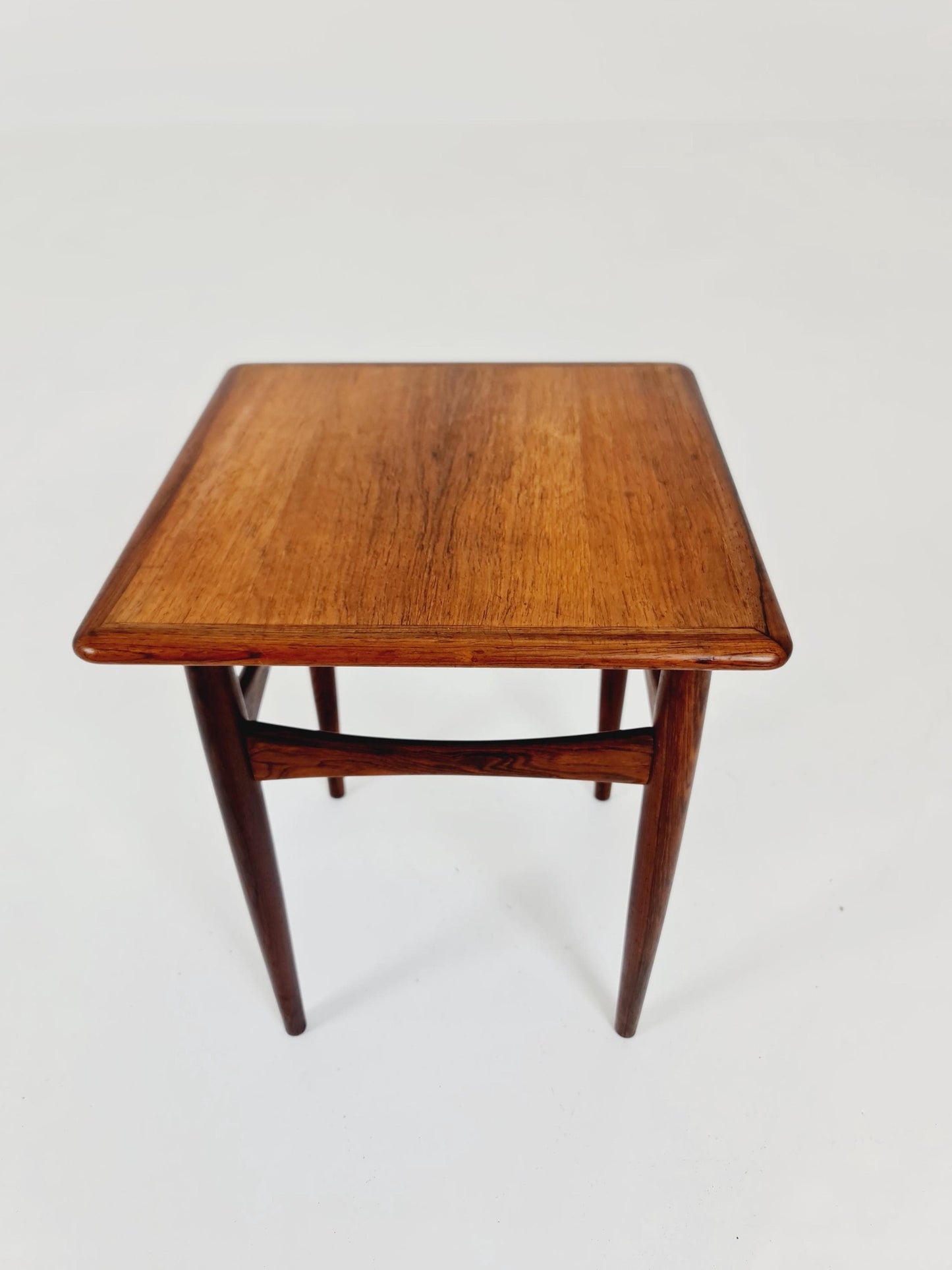 Small Danish Vintage Rosewood Side Table by Poul Hundevad , 1960s