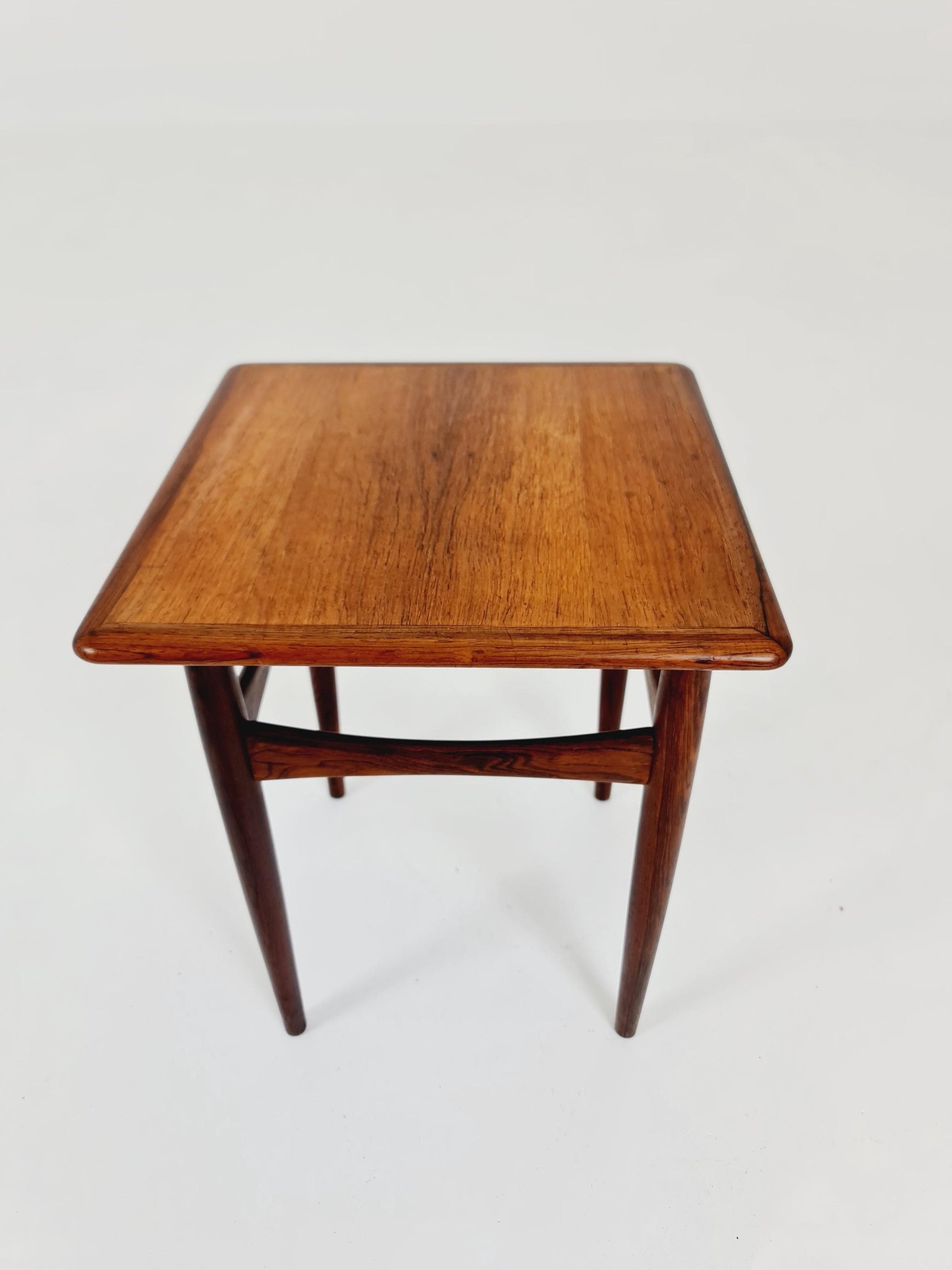 Small Danish Vintage Rosewood Side Table by Poul Hundevad , 1960s