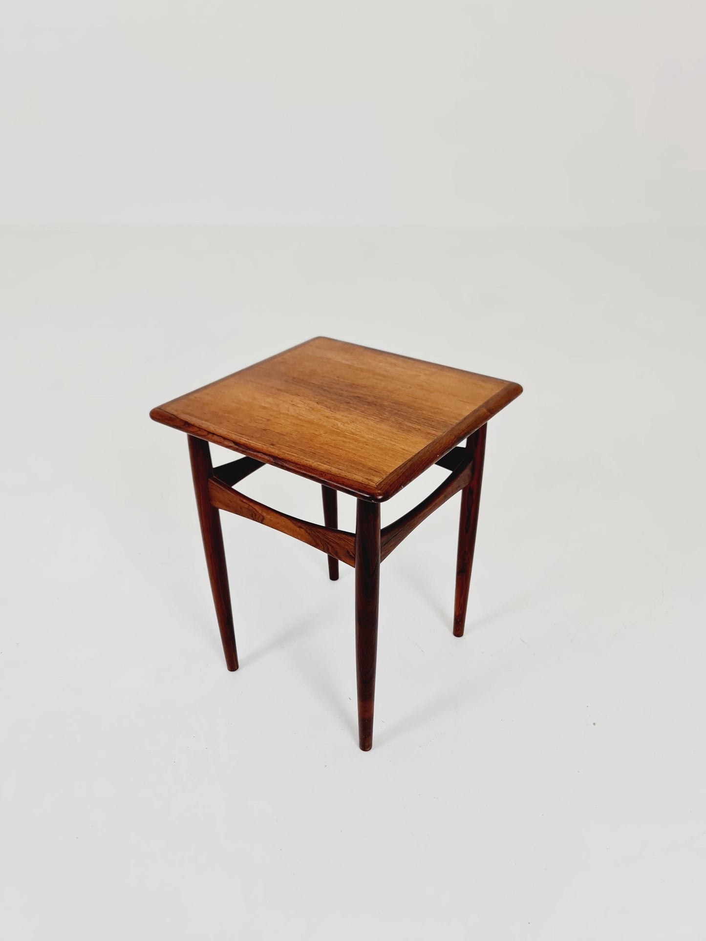 Small Danish Vintage Rosewood Side Table by Poul Hundevad , 1960s