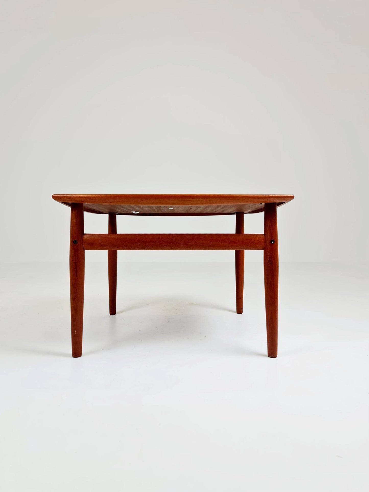 Danish square Teak Coffee Table by Grete Jalk for Glostrup Møbelfabrik, 1960s