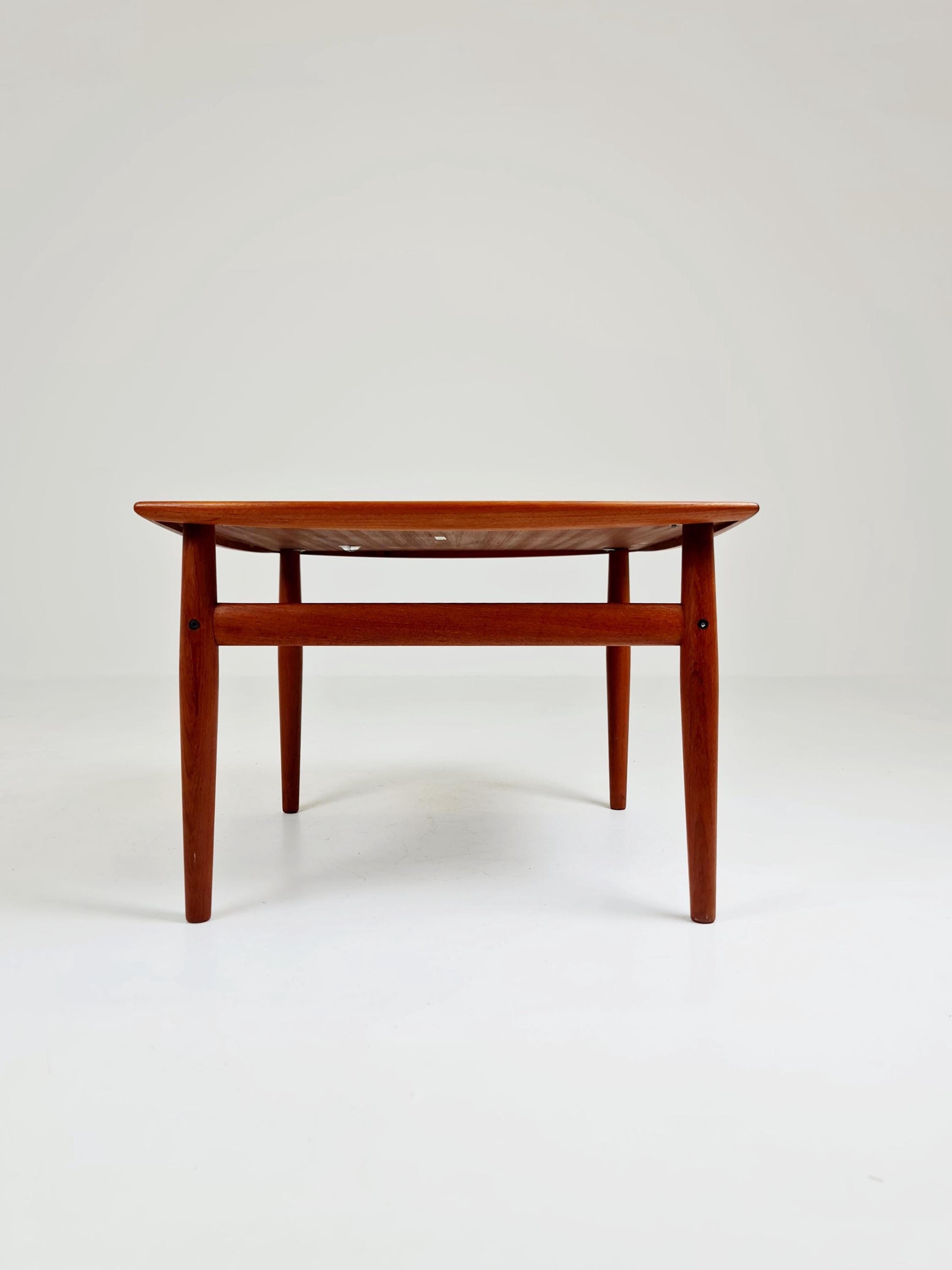Danish square Teak Coffee Table by Grete Jalk for Glostrup Møbelfabrik, 1960s