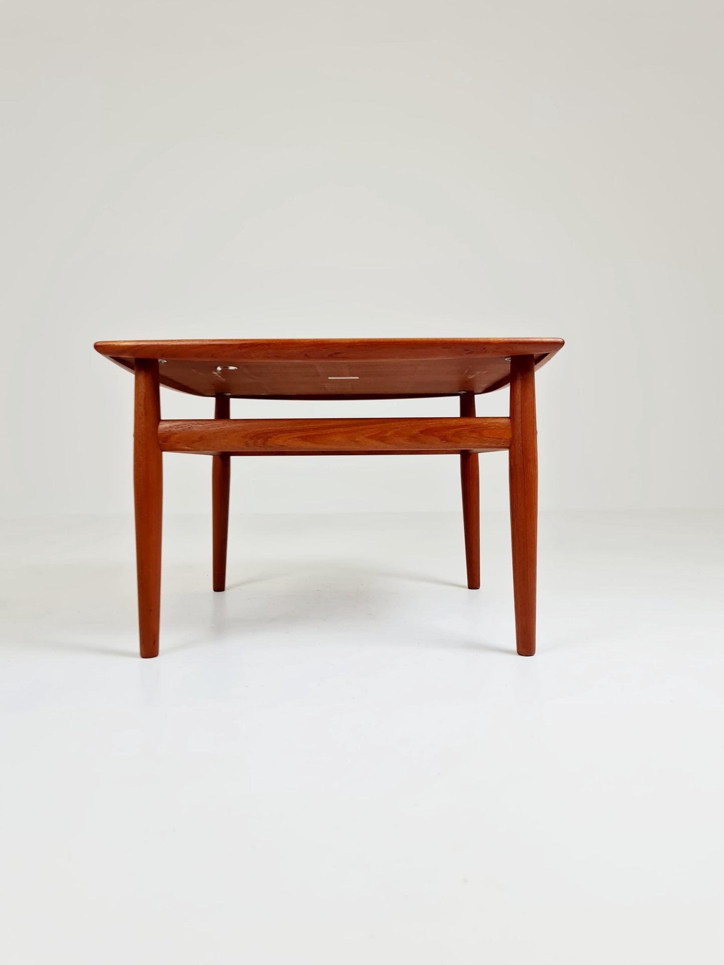 Danish square Teak Coffee Table by Grete Jalk for Glostrup Møbelfabrik, 1960s