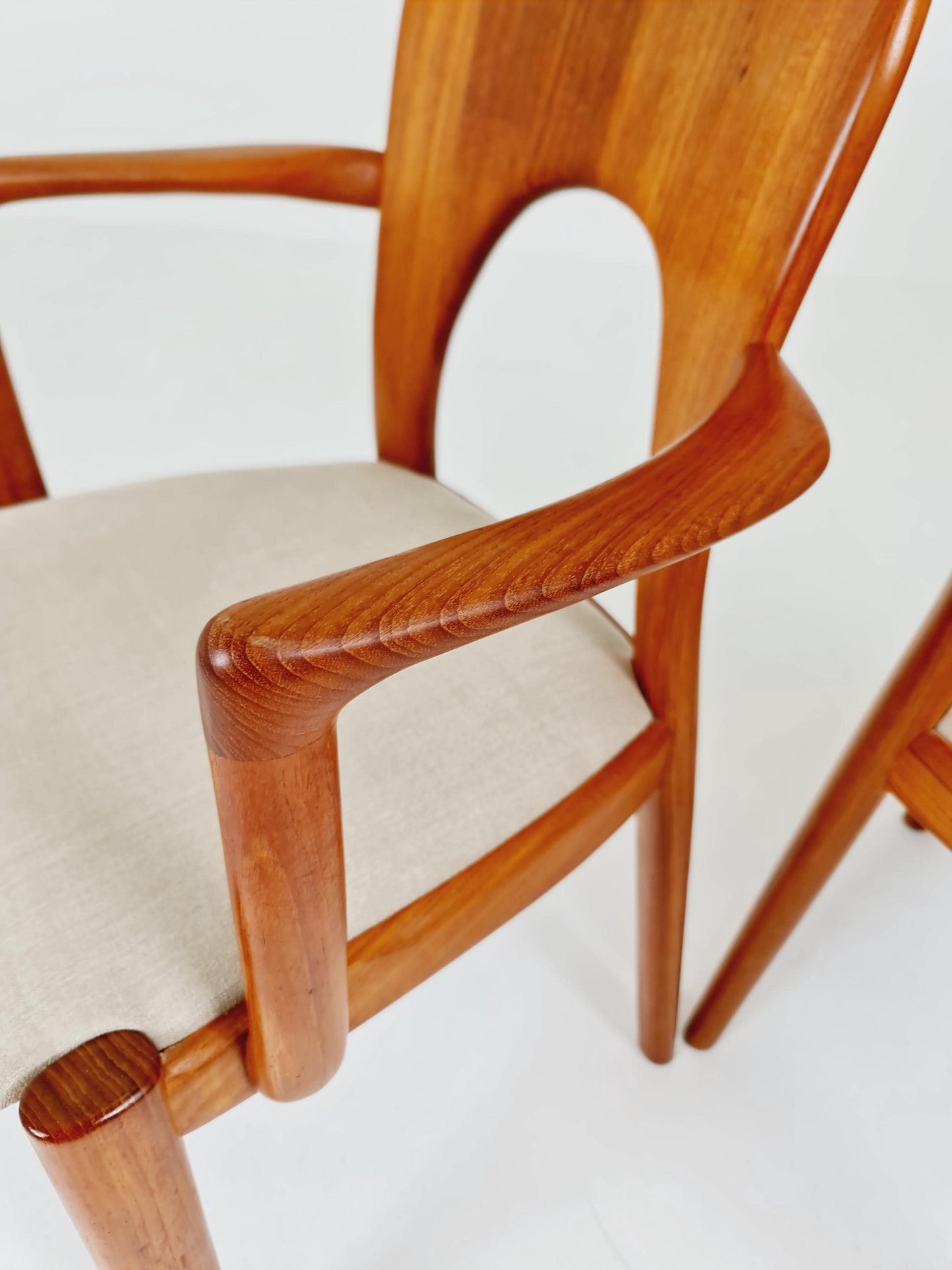 1 of 2 Mid Century Danish Teak Armchair by Niles Koefoed for Koefoeds Hornslet , 1960s