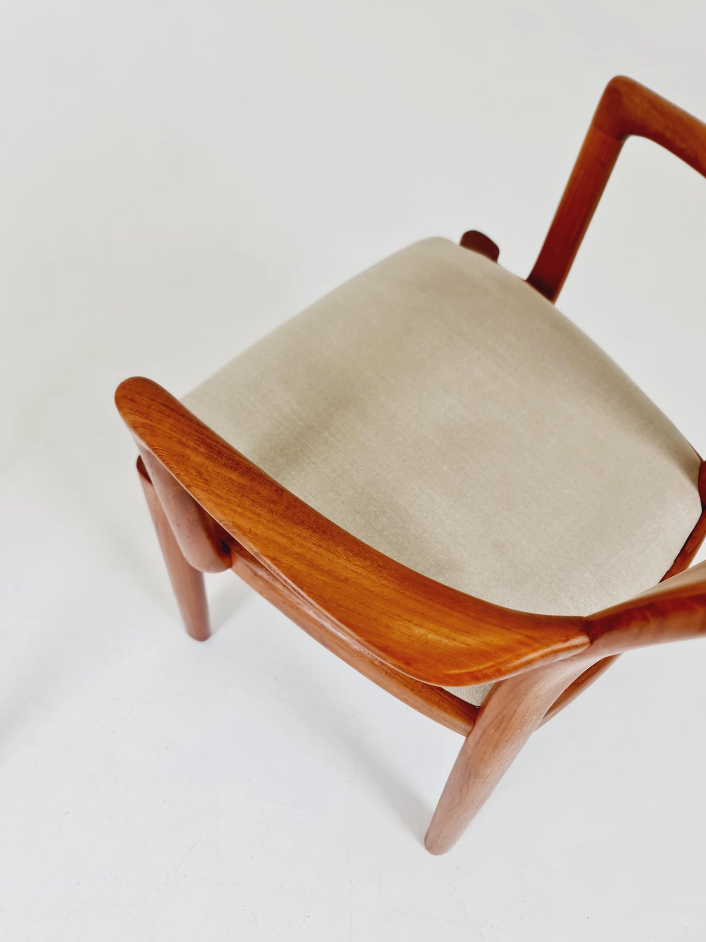 1 of 2 Mid Century Danish Teak Armchair by Niles Koefoed for Koefoeds Hornslet , 1960s
