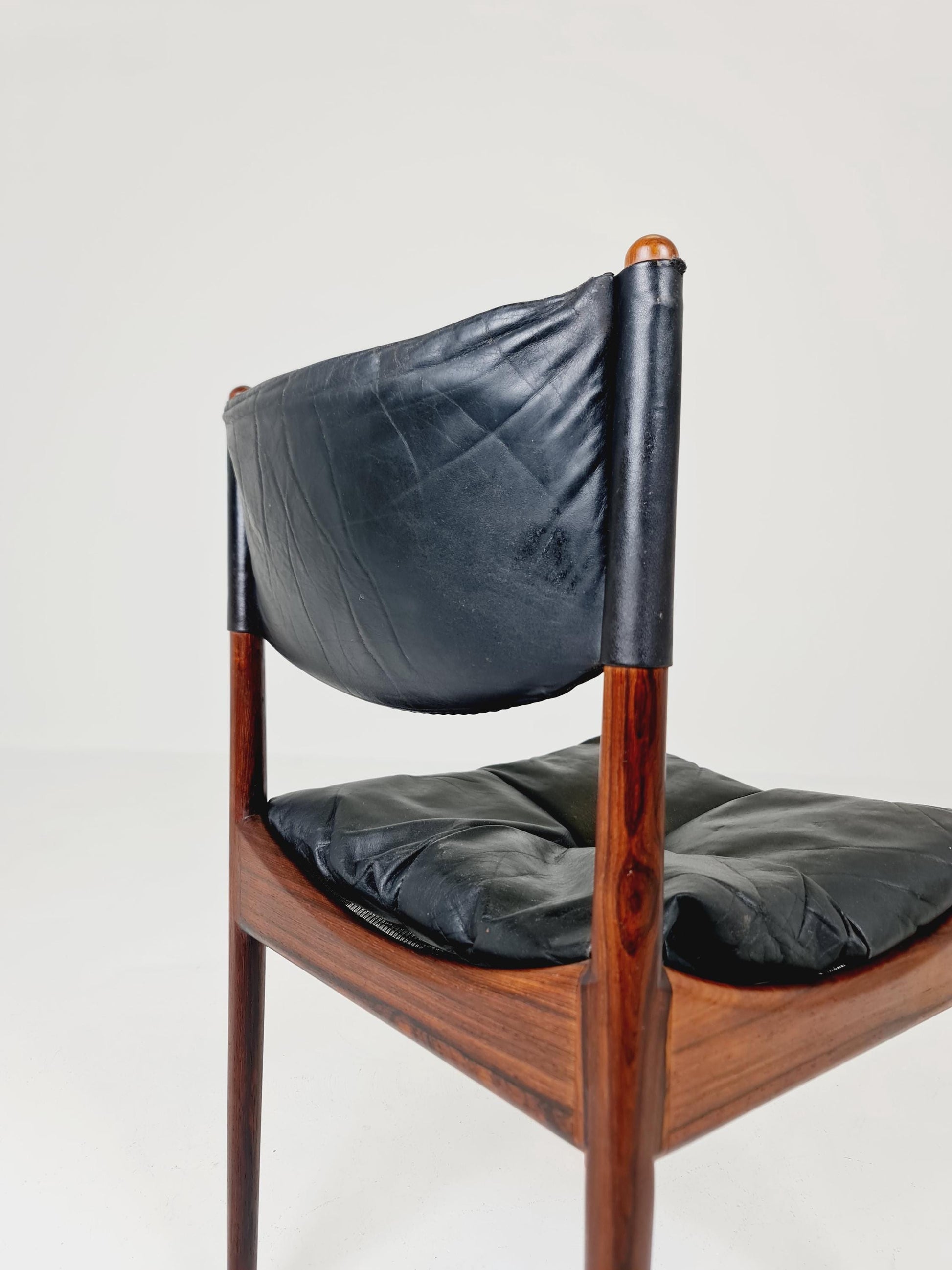 Mid-Century Rosewood Chair by Kristian Vedel “Modus” for Willadsen Møbelfabrik, 1960s