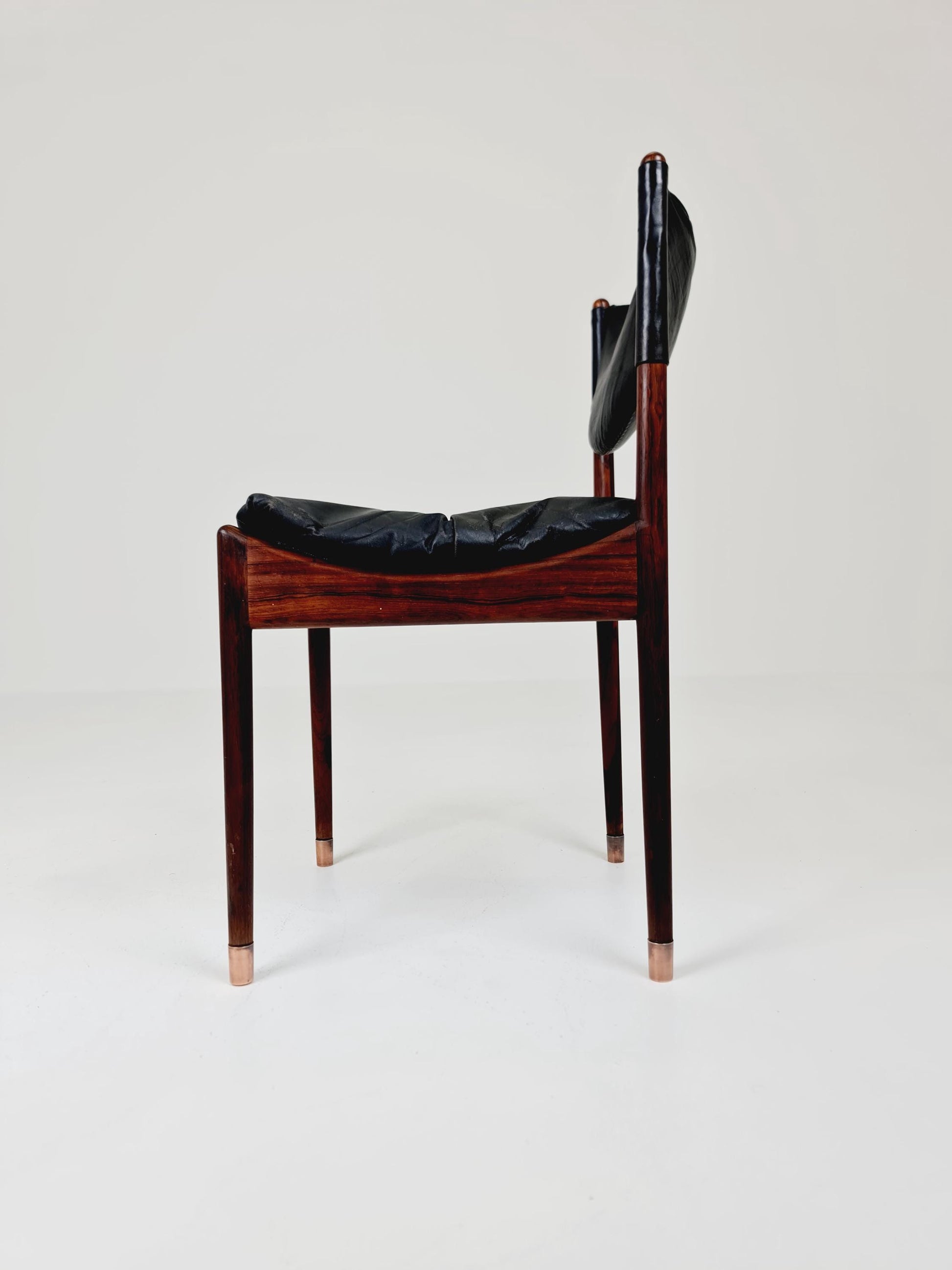 Mid-Century Rosewood Chair by Kristian Vedel “Modus” for Willadsen Møbelfabrik, 1960s