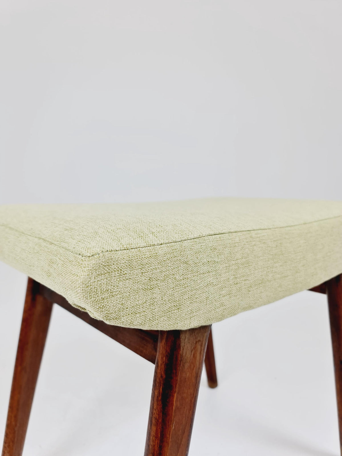 Mid century modern German ottoman/footstool make up stool from the 50s