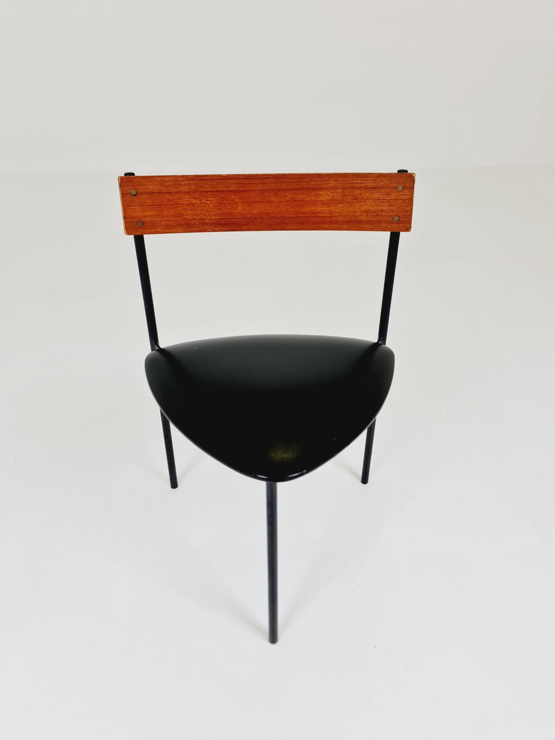 Midcentury Modern vintage Tripod chair by Günter Renkel for Rego 1960s Germany