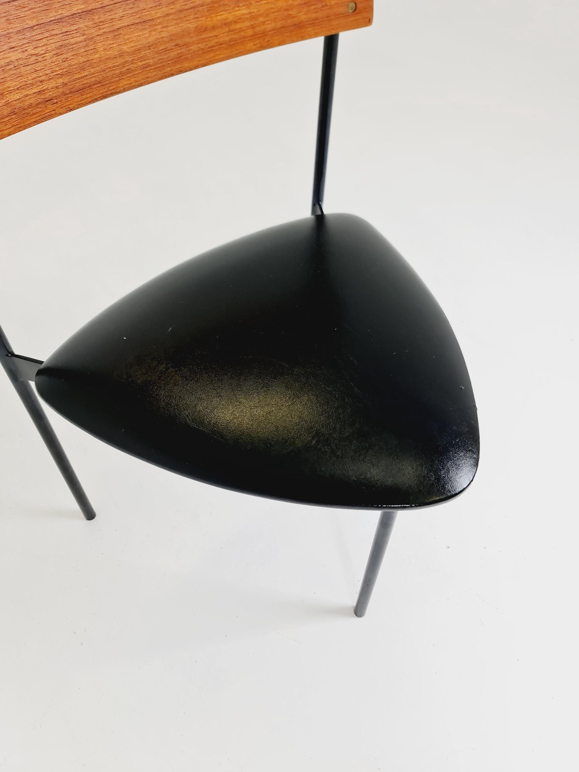 Midcentury Modern vintage Tripod chair by Günter Renkel for Rego 1960s Germany