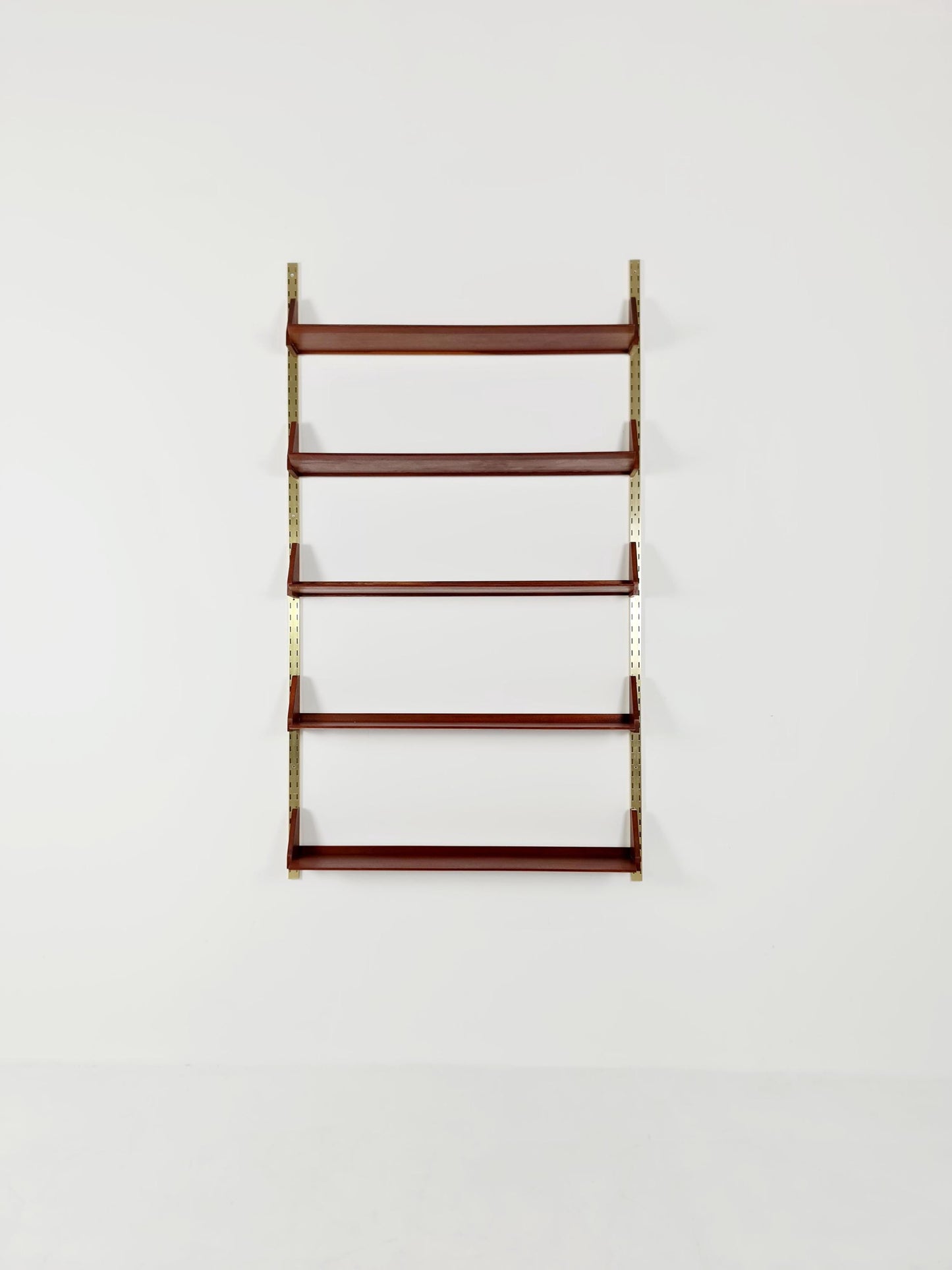 Mid century German Solid teak shelf-system by WK Möbel, 1950s
