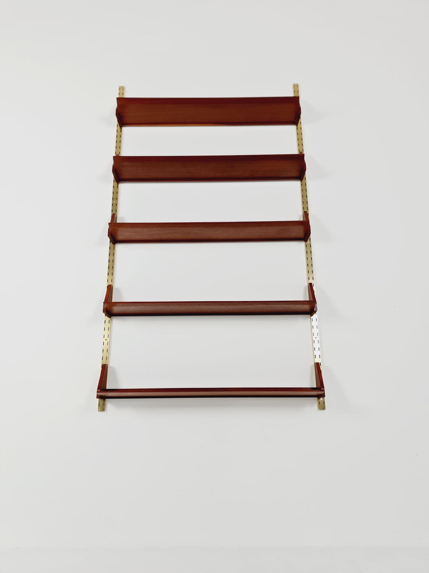 Mid century German Solid teak shelf-system by WK Möbel, 1950s