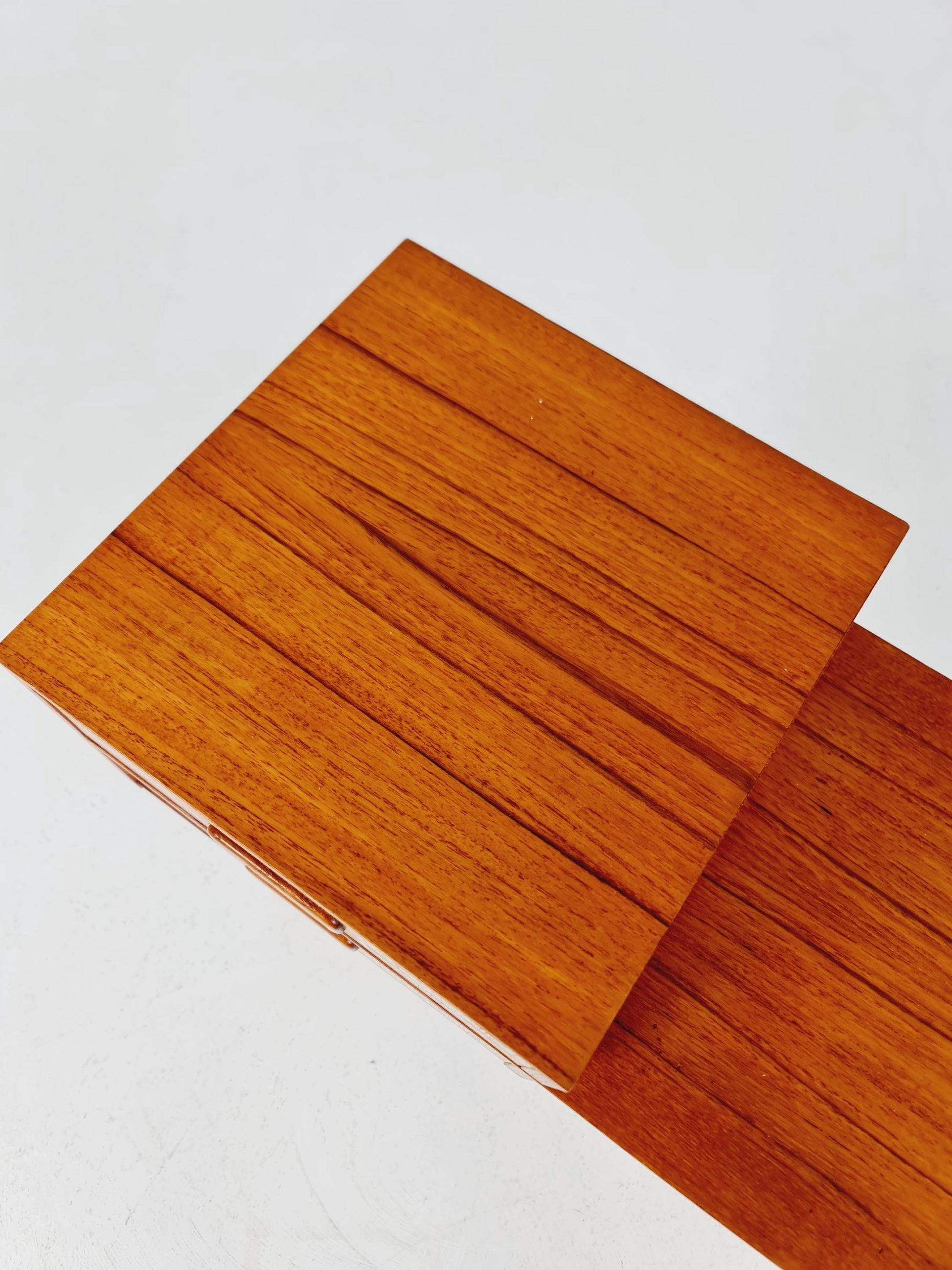 Midcentury Scandinavian Teak vintage Side table/ hallway/ Night stand, 1960s