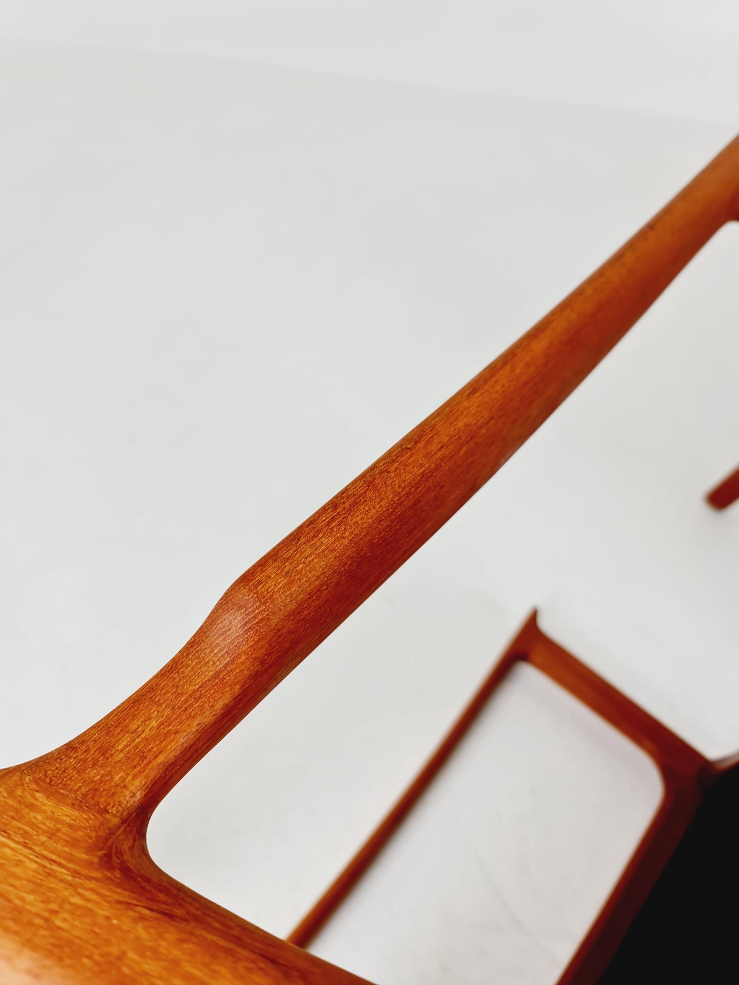 Mid-century Rare Danish teak lounge chair/ Easy chair by Ole Wanscher for Poul Jeppesens , 1960s Set of 2