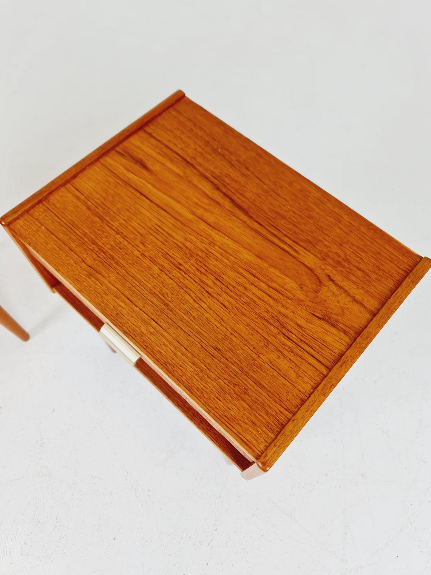 Mid century Danish teak side tables/ Bedside tables/ Nightstands, Denmark, 1960s, set of 2