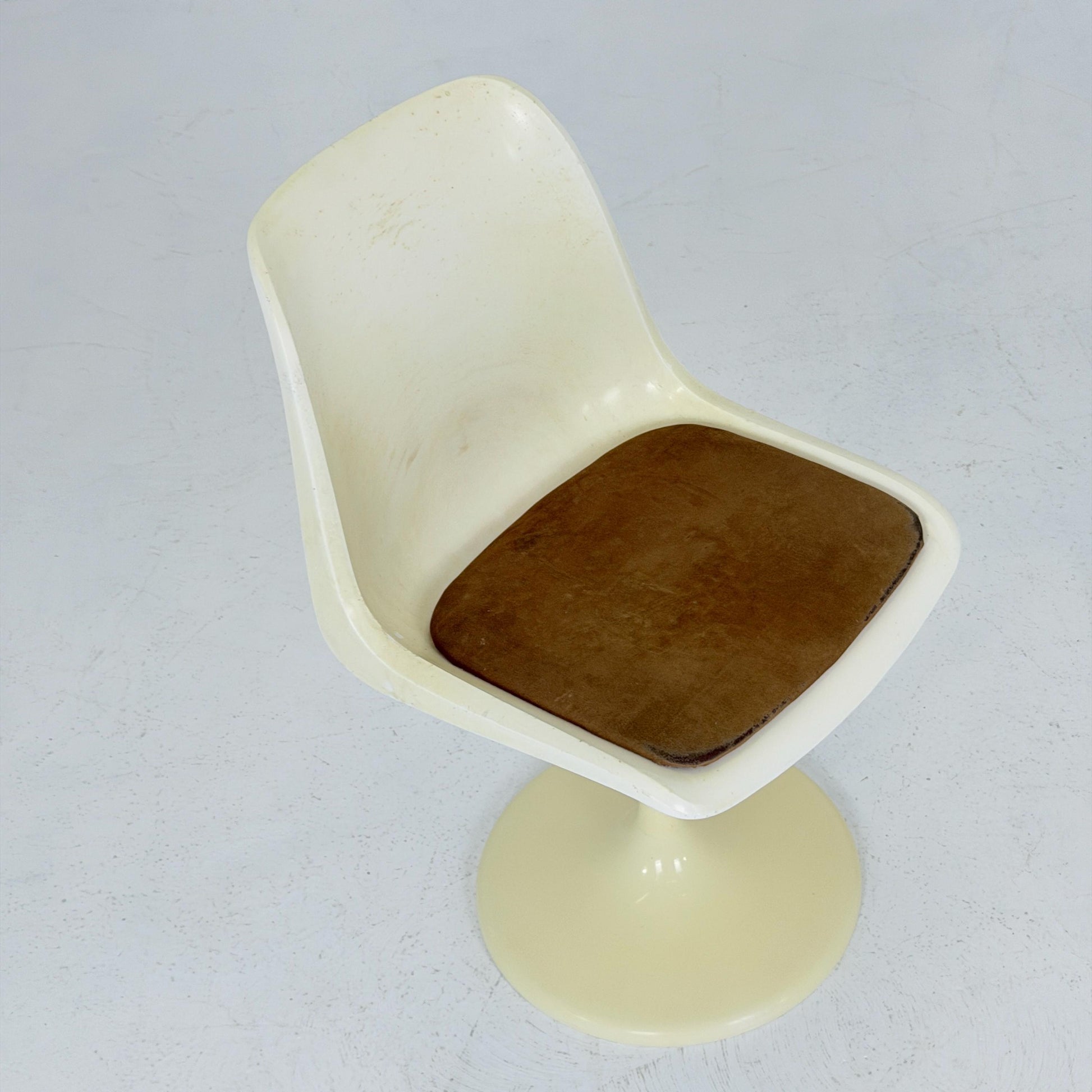 Mid-Century Space Age Tulip Swivel Chair, Germany 1970s