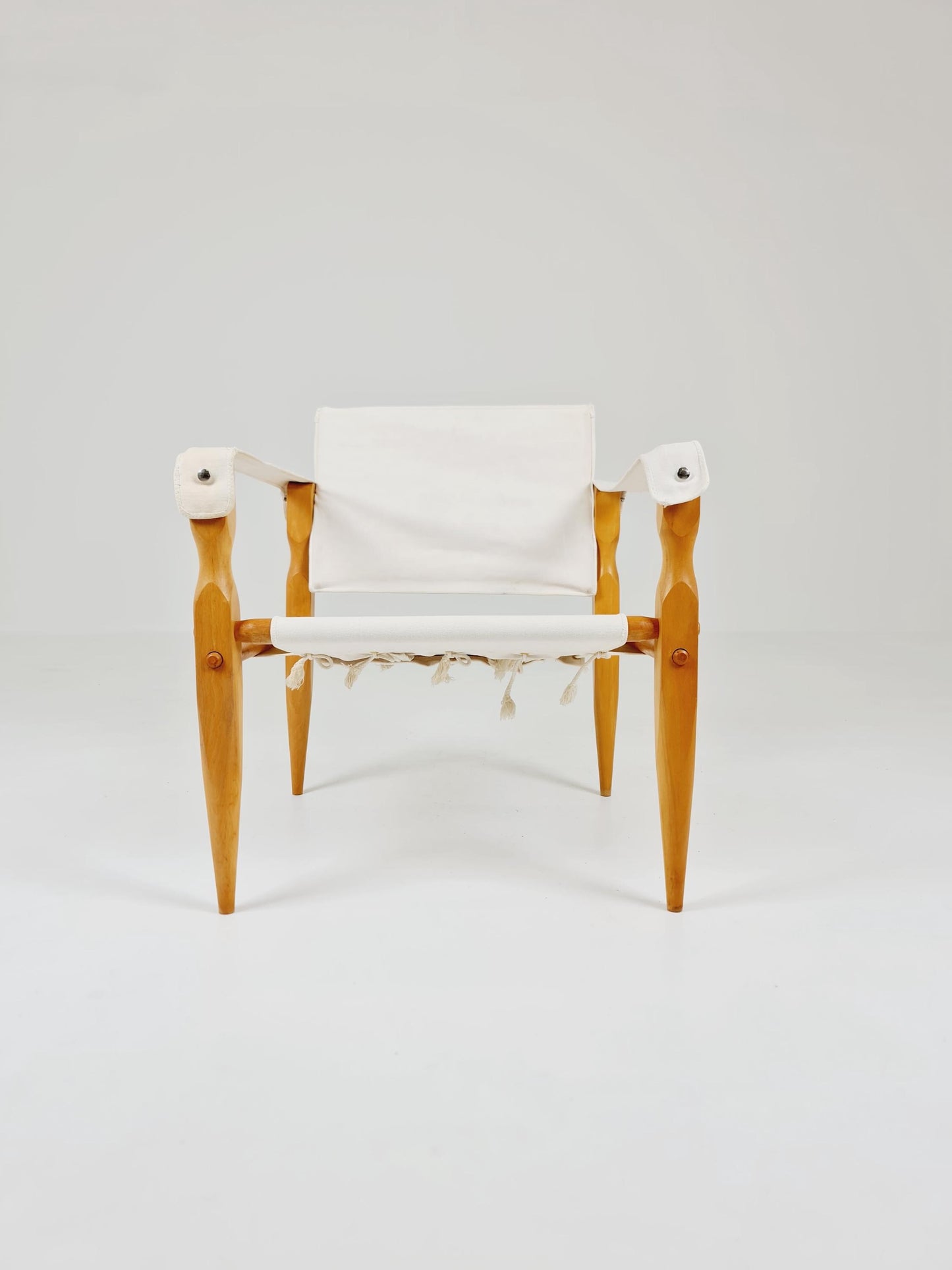 Mid-Century Safari Chair by Kaare Klint for Carl Hansen & Søn, Denmark 1960s