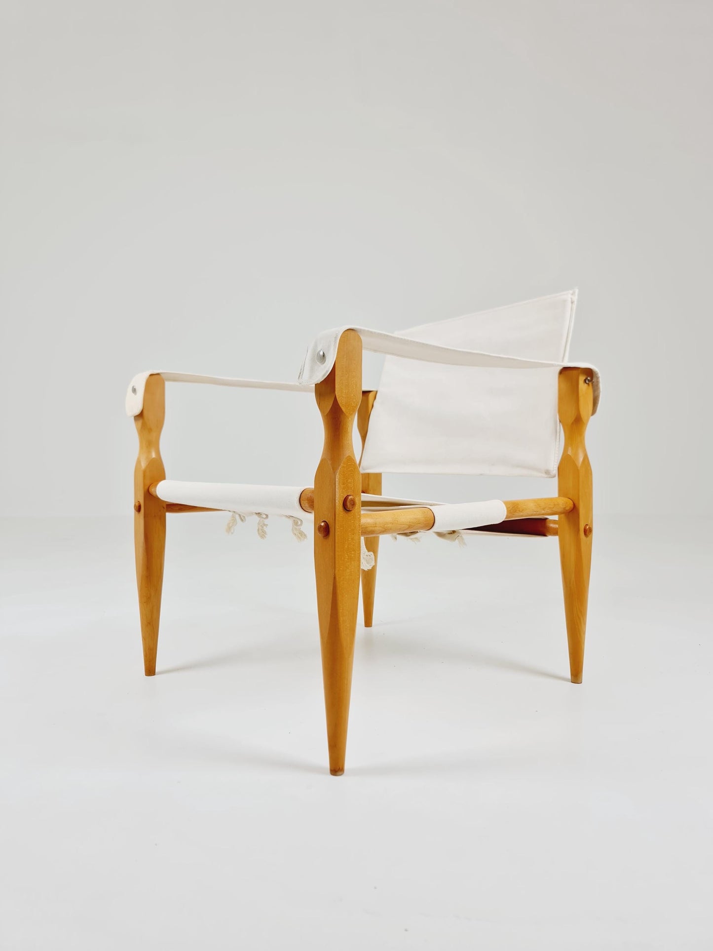 Mid-Century Safari Chair by Kaare Klint for Carl Hansen & Søn, Denmark 1960s