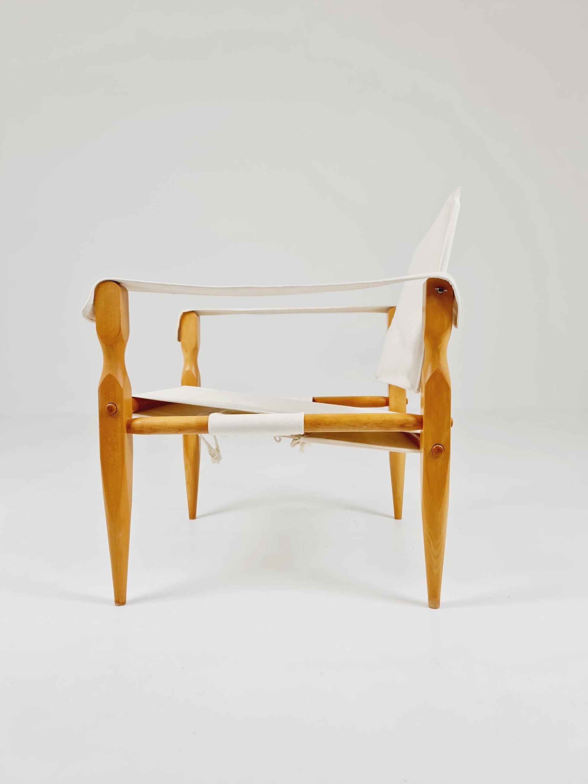 Mid-Century Safari Chair by Kaare Klint for Carl Hansen & Søn, Denmark 1960s