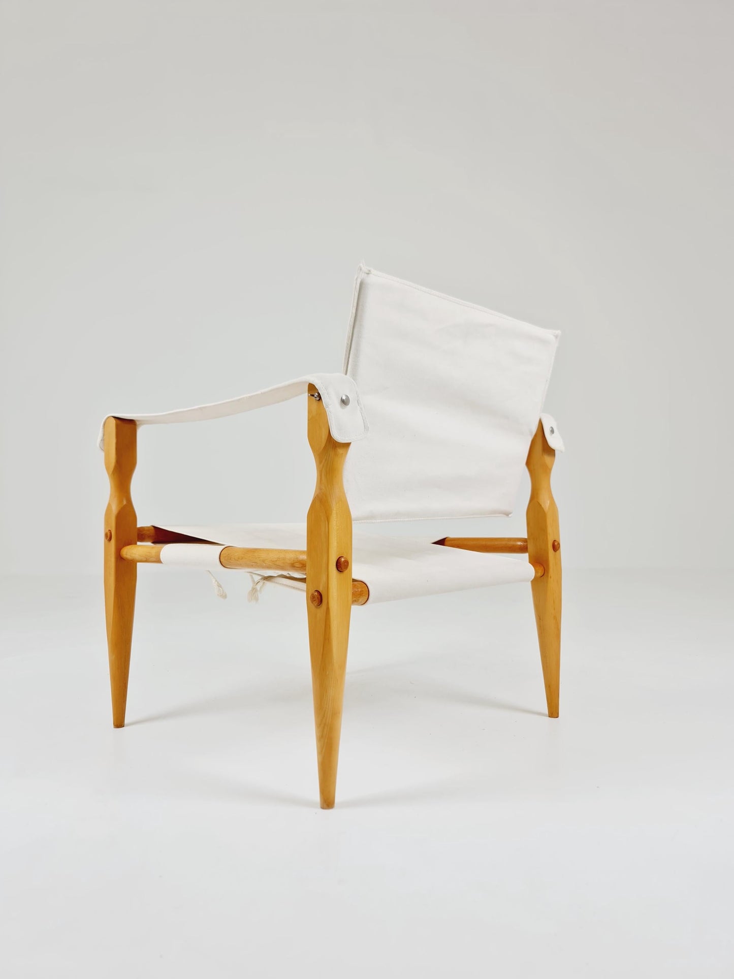 Mid-Century Safari Chair by Kaare Klint for Carl Hansen & Søn, Denmark 1960s