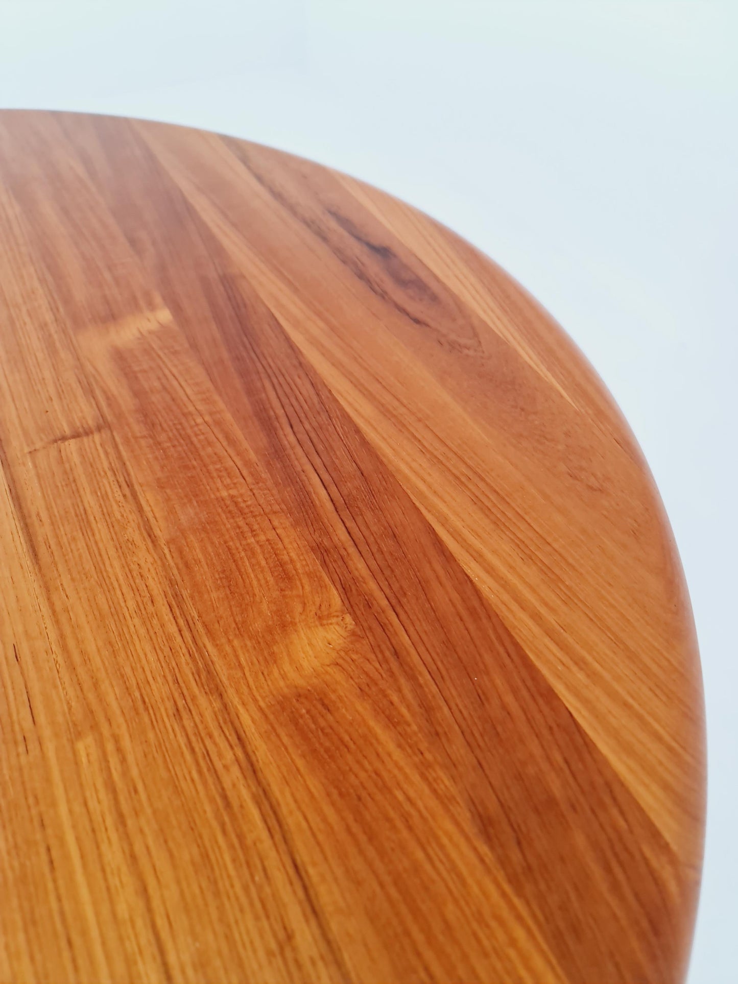 Mid century extendable Danish Modern Solid Teak XXL dining table by Langeskov MöbelFabrik , 1970s