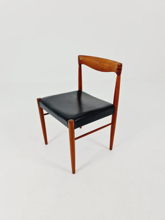 Danish teak dining chair by H. W. Klein for Bramin, 1960s,