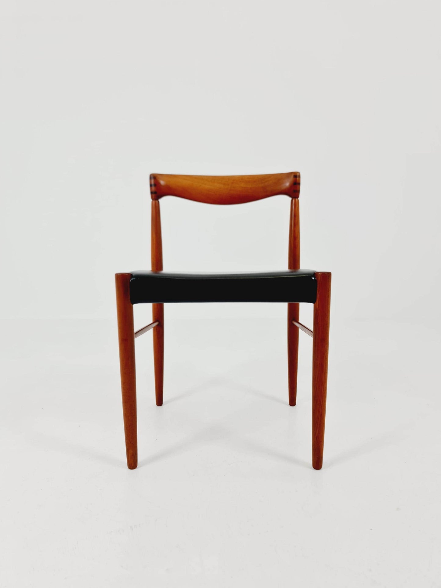 Danish teak dining chair by H. W. Klein for Bramin, 1960s,