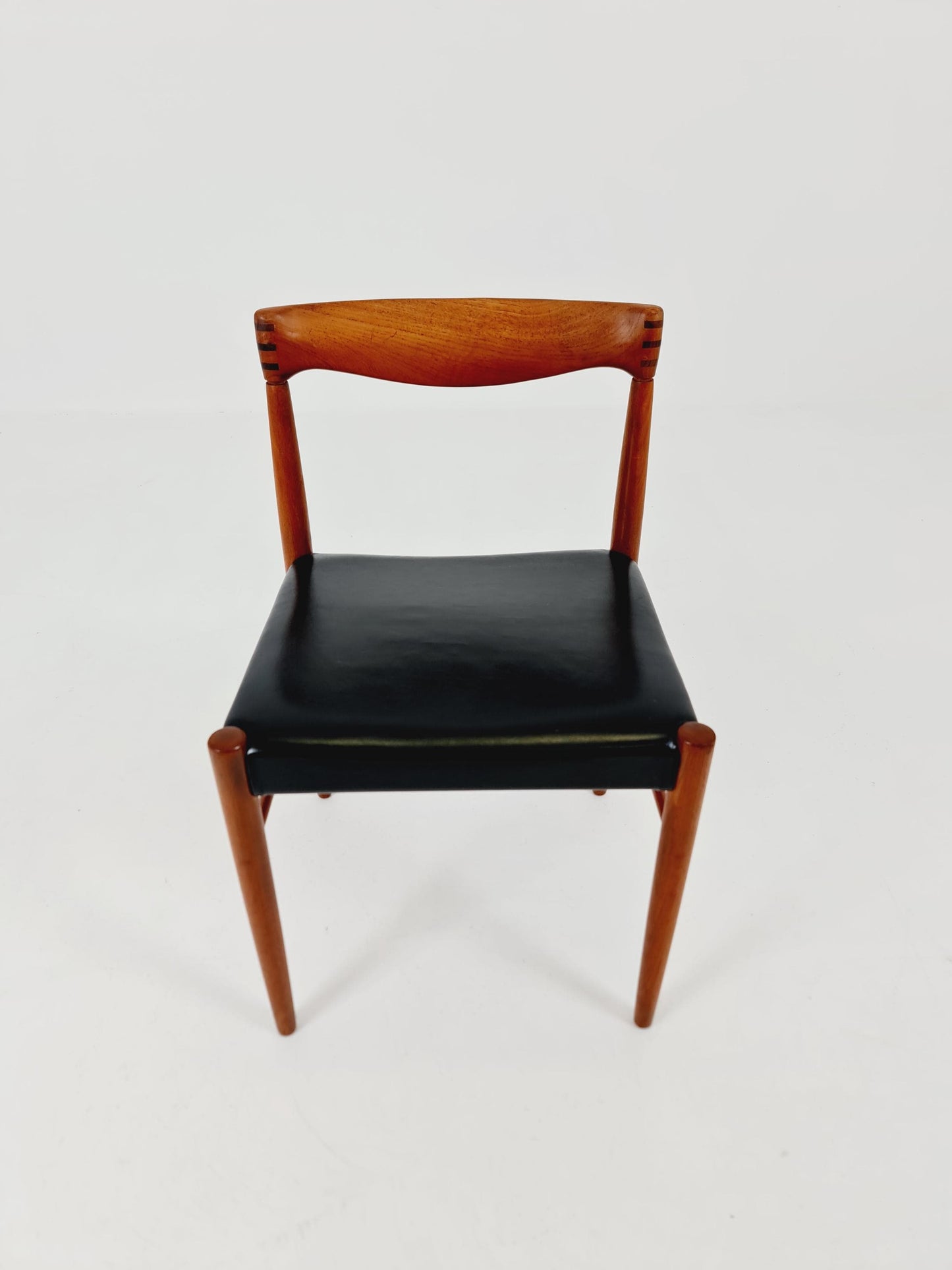 Danish teak dining chair by H. W. Klein for Bramin, 1960s,