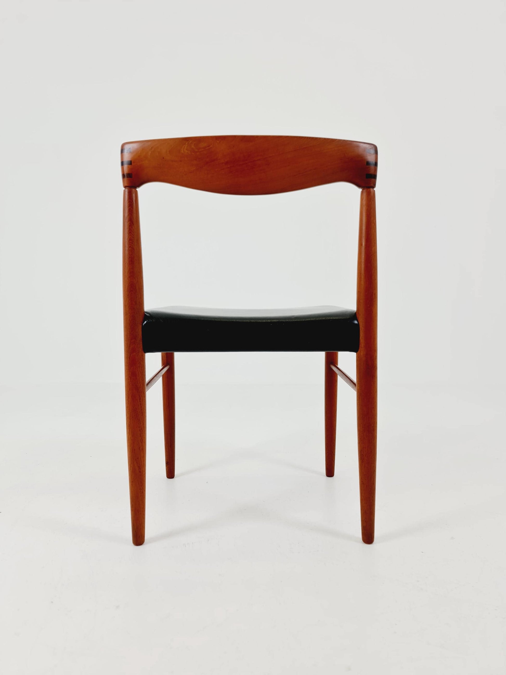 Danish teak dining chair by H. W. Klein for Bramin, 1960s,