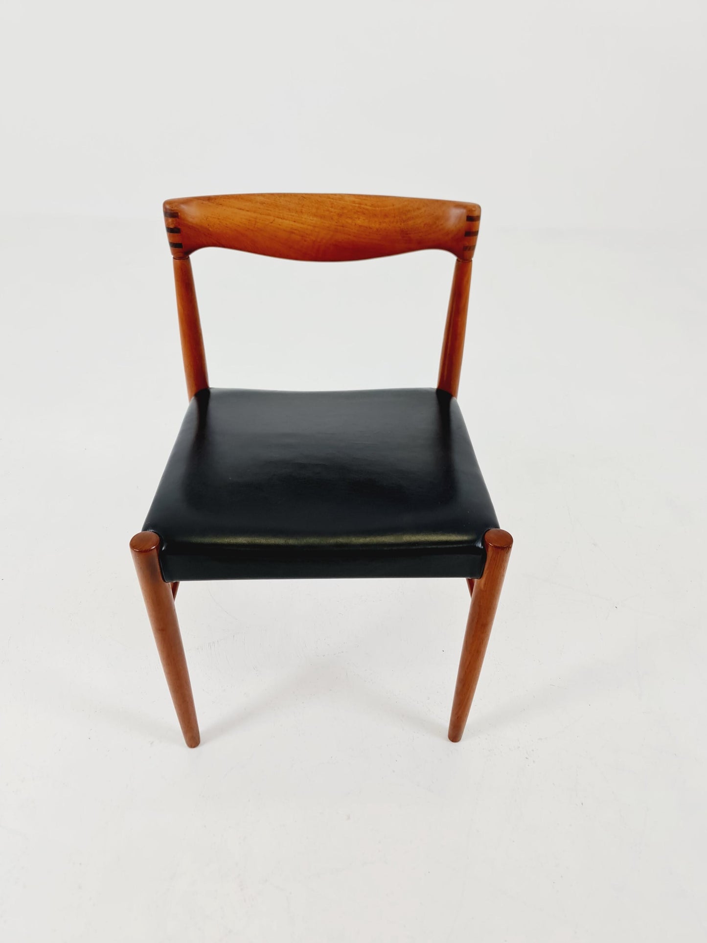 Danish teak dining chair by H. W. Klein for Bramin, 1960s,