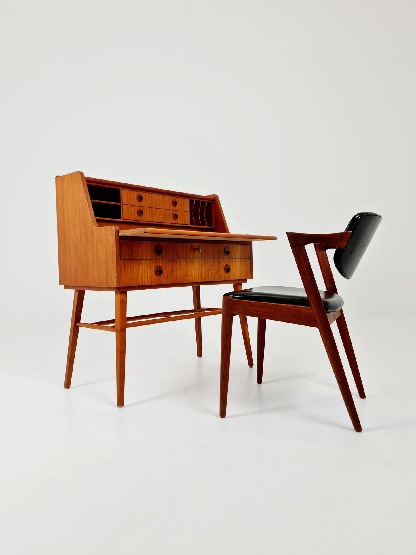Swedish Midcentury secretary desk by AB Bröderna Gustafssons 1960s