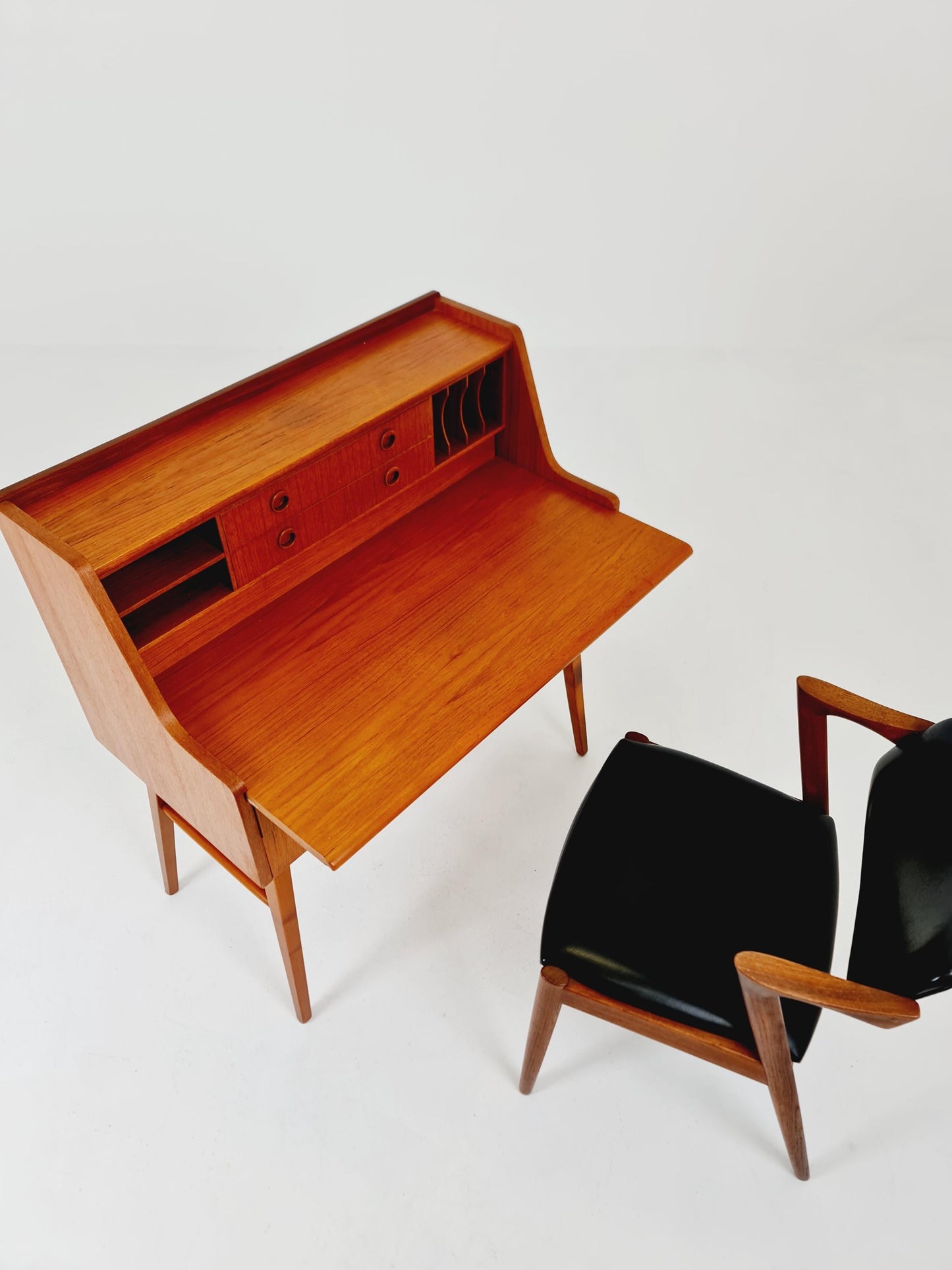 Swedish Midcentury secretary desk by AB Bröderna Gustafssons 1960s