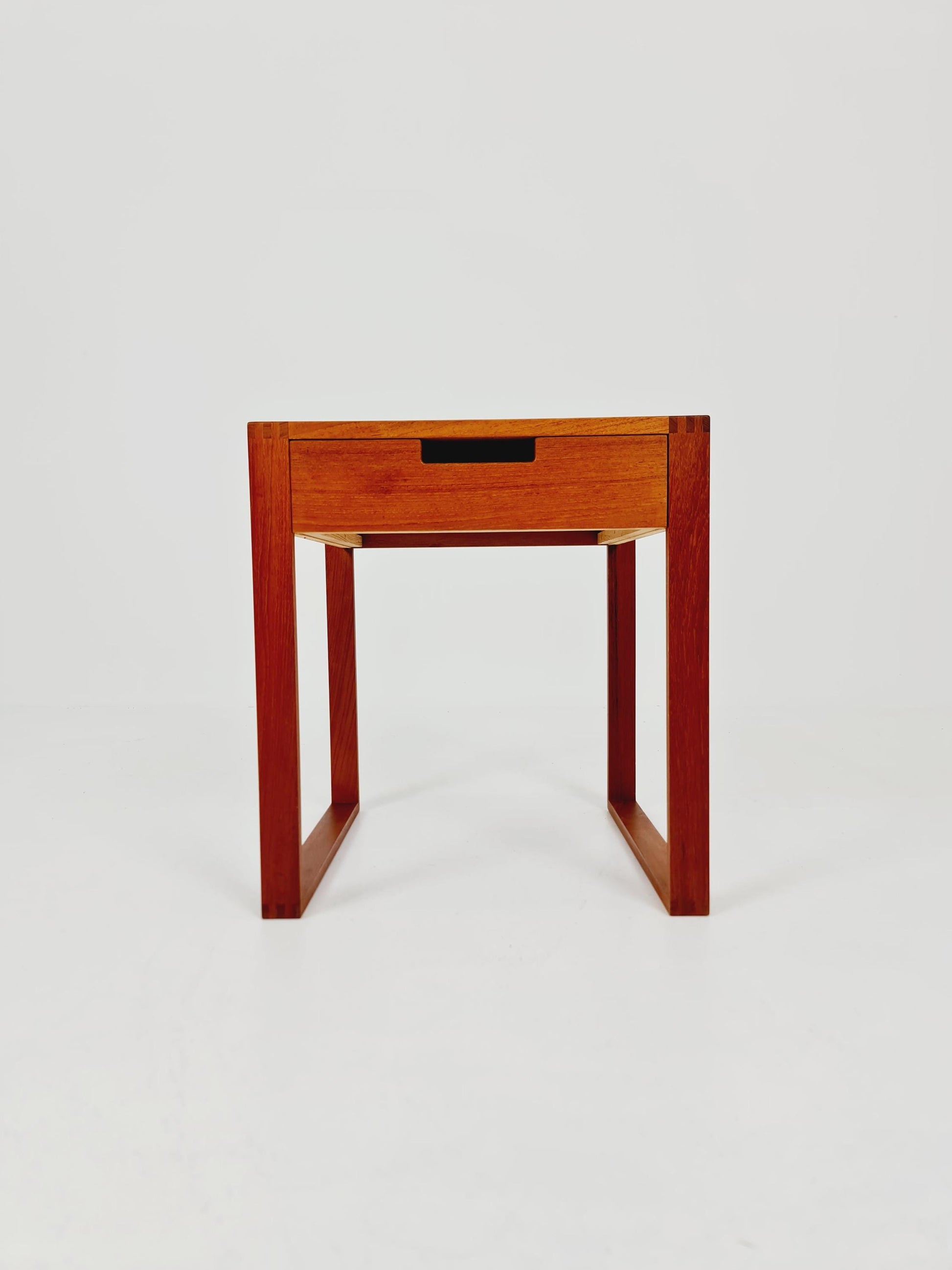 Midcentury Scandinavian Teak vintage Side table/ hallway/ Night stand, 1960s