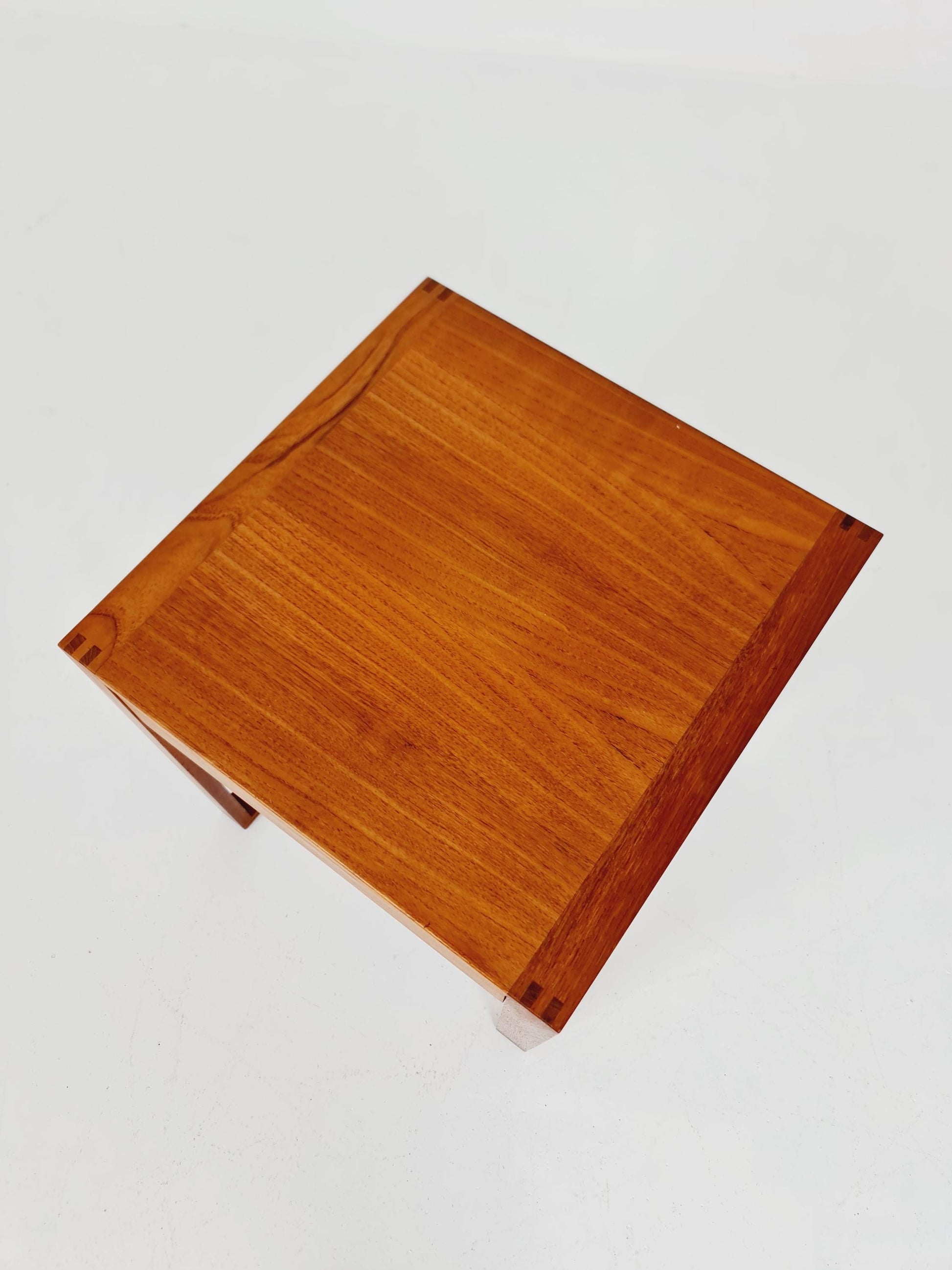 Midcentury Scandinavian Teak vintage Side table/ hallway/ Night stand, 1960s