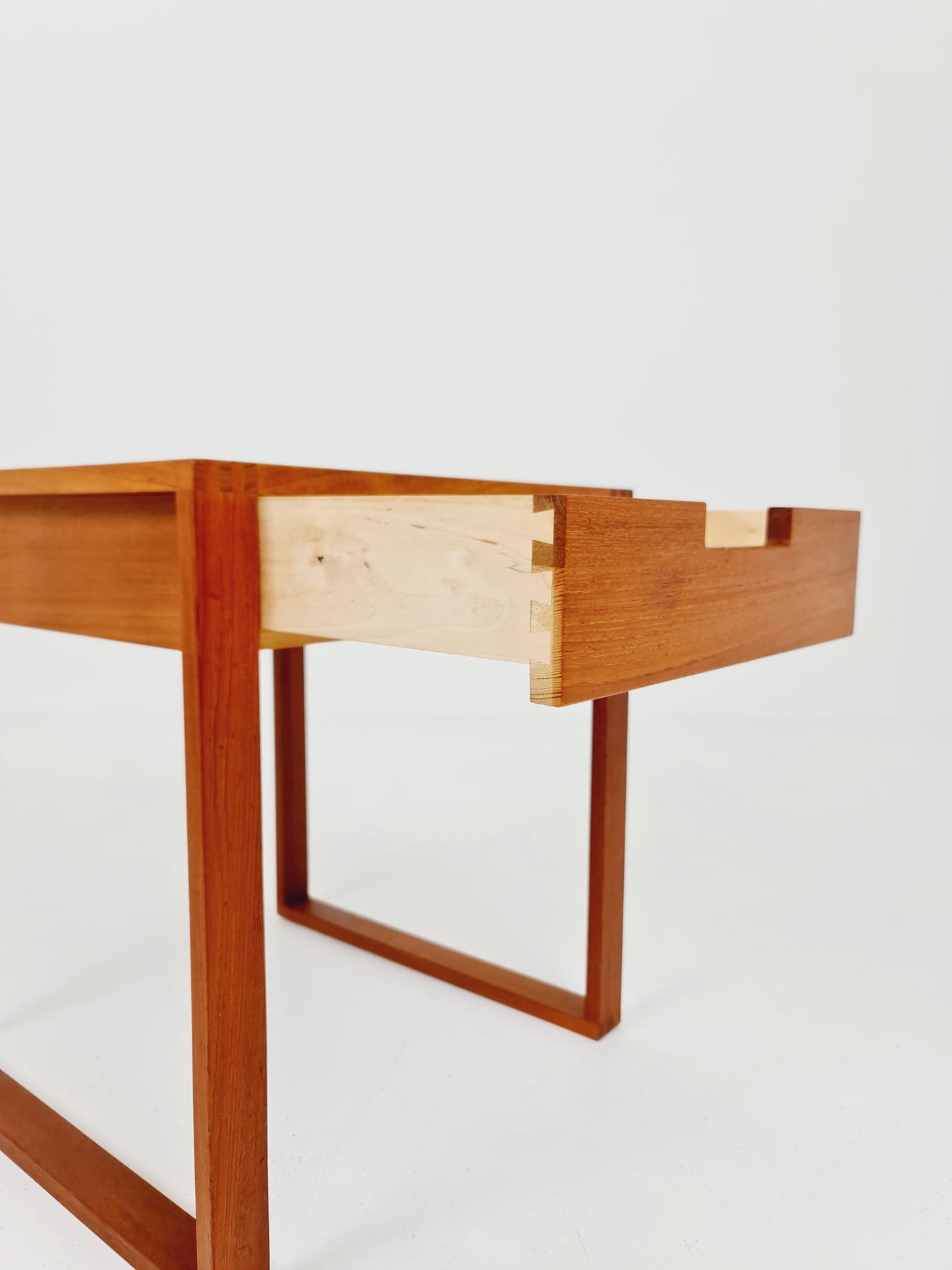Midcentury Scandinavian Teak vintage Side table/ hallway/ Night stand, 1960s