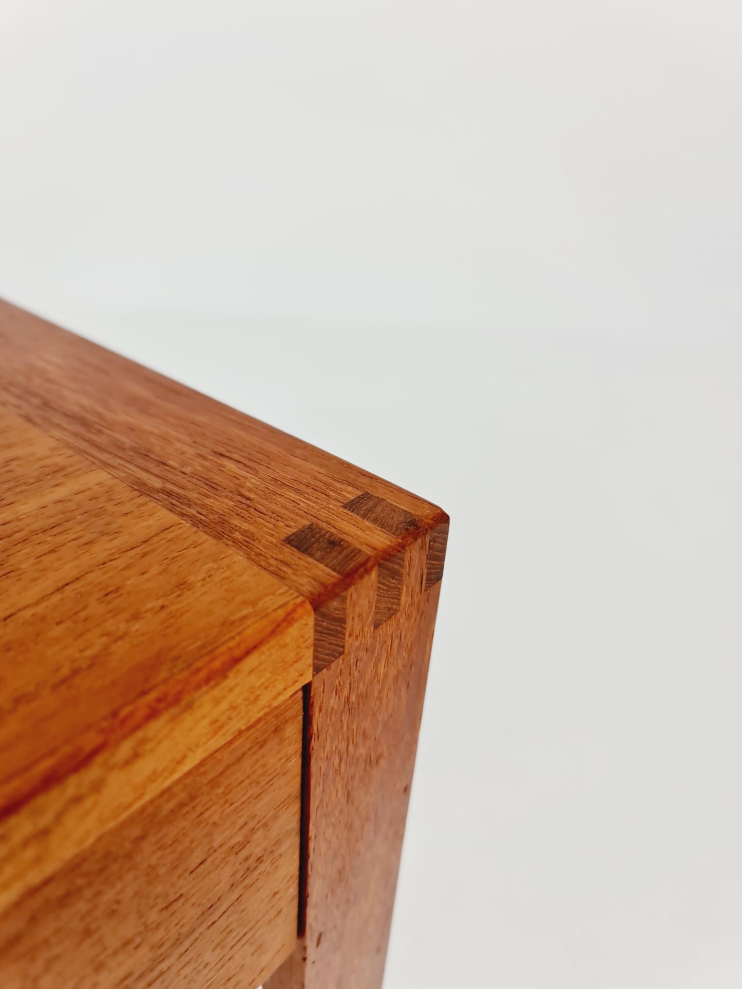 Midcentury Scandinavian Teak vintage Side table/ hallway/ Night stand, 1960s