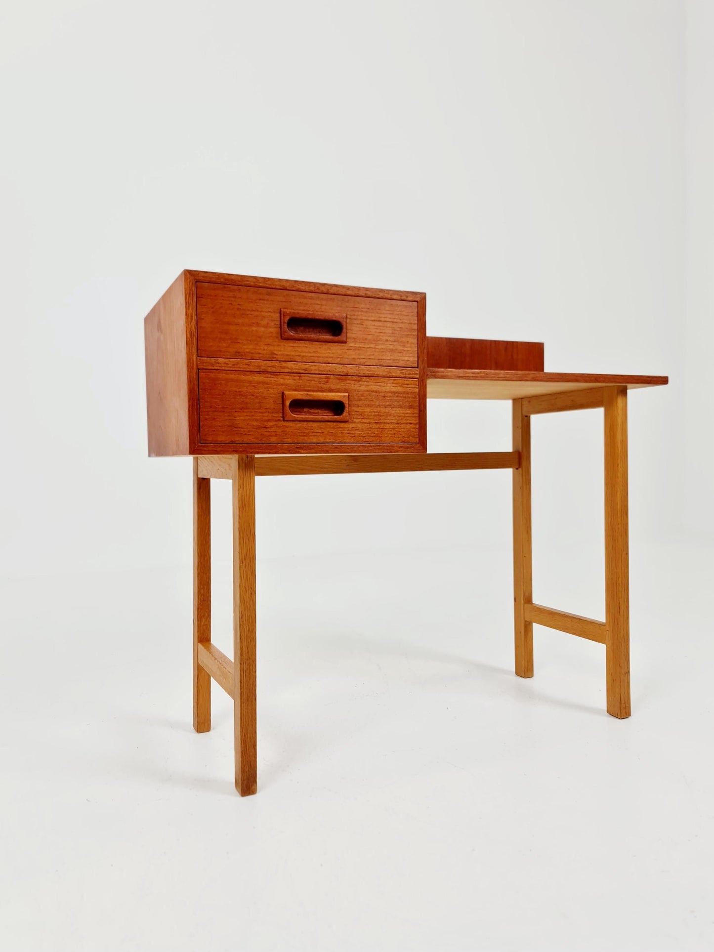 Midcentury Scandinavian Teak vintage Side table/ hallway/ Night stand, 1960s