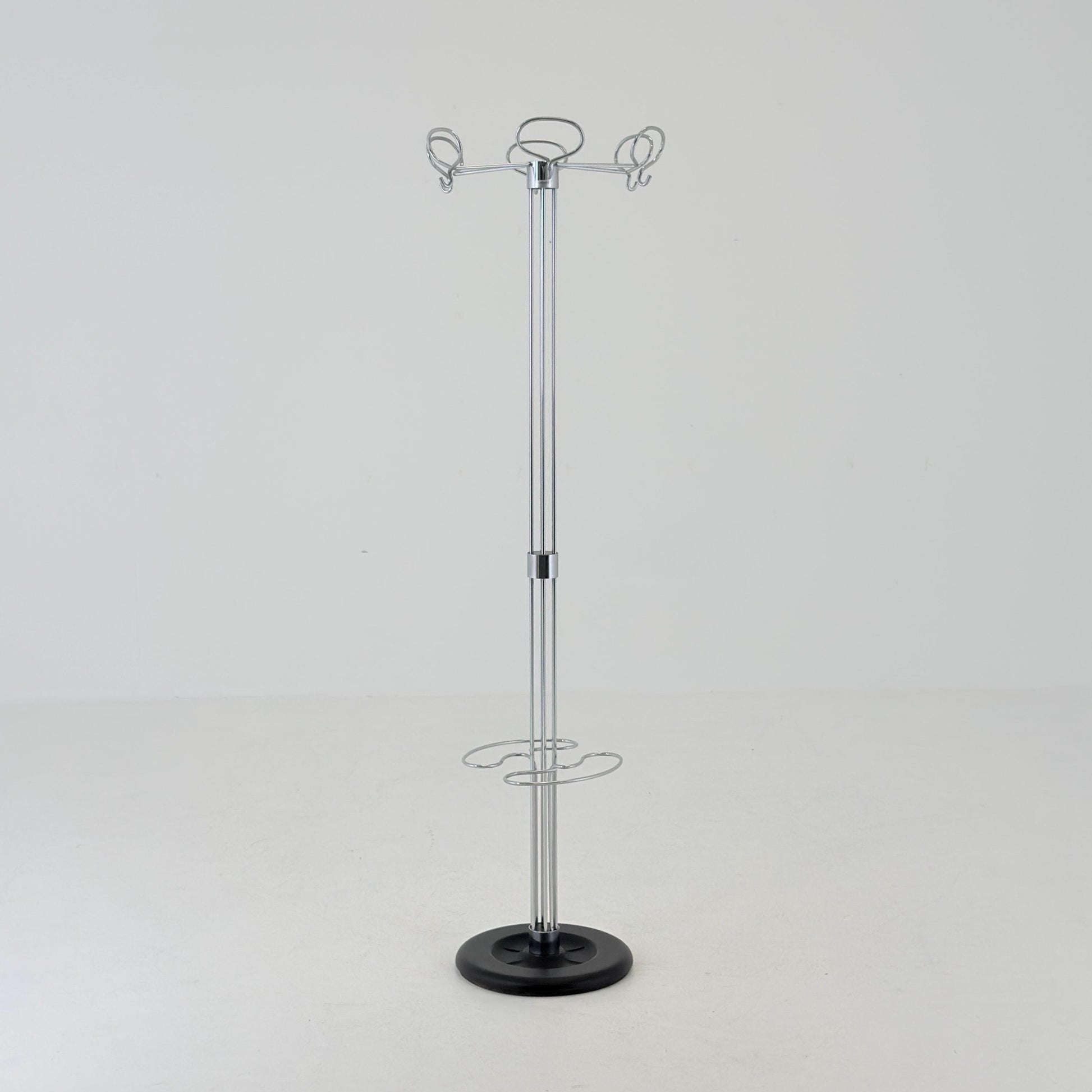 Mid-Century Bauhaus Coat Rack by Isao Hosoe for Valenti Cusago Milano, 1980s Italy