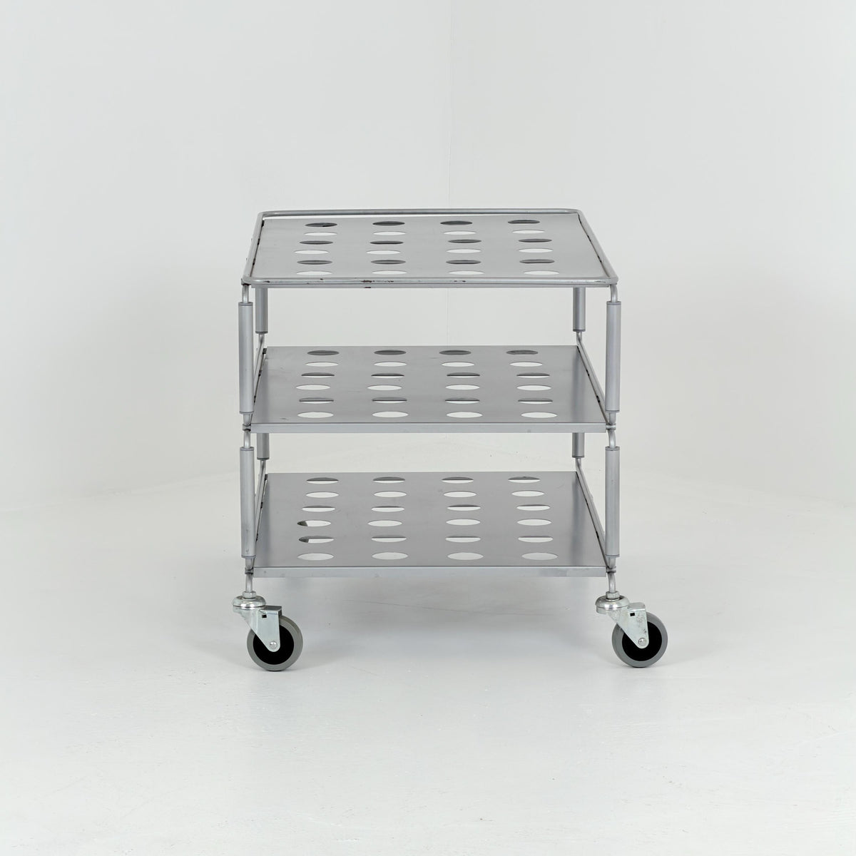 Mid century modern Niels Gammelgaard TUNSTA Serving Cart for IKEA, 1999 Swedish Design Trolley