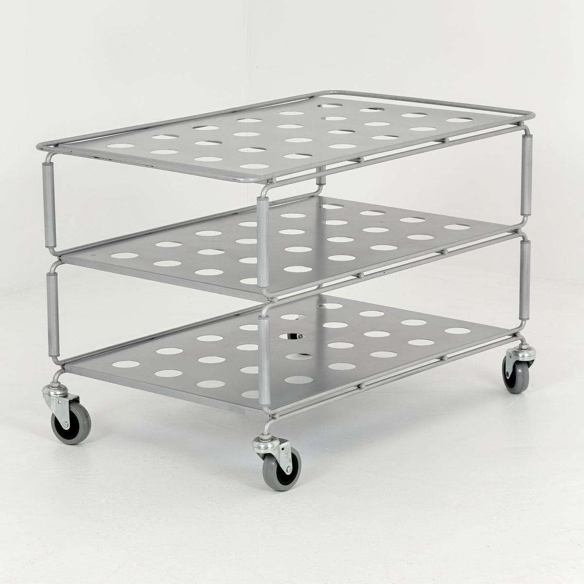 Mid century modern Niels Gammelgaard TUNSTA Serving Cart for IKEA, 1999 Swedish Design Trolley