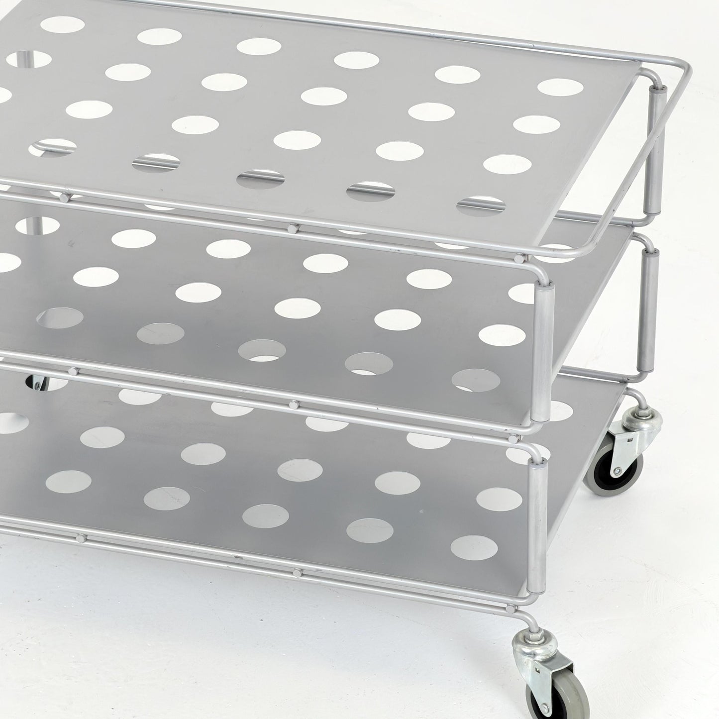 Mid century modern Niels Gammelgaard TUNSTA Serving Cart for IKEA, 1999 Swedish Design Trolley