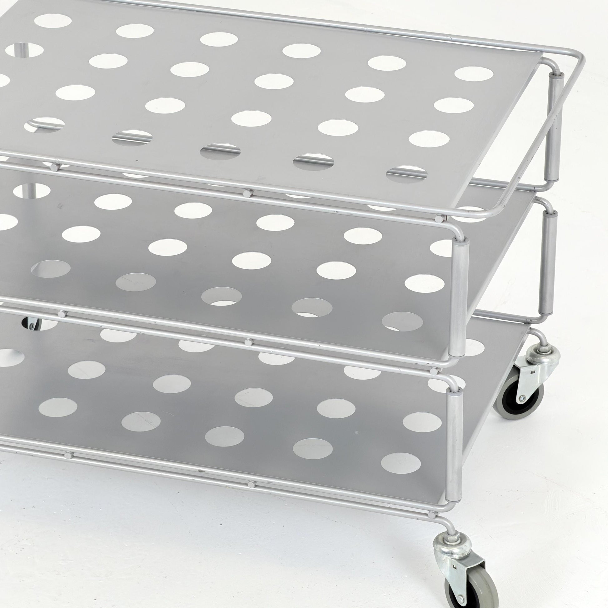 Mid century modern Niels Gammelgaard TUNSTA Serving Cart for IKEA, 1999 Swedish Design Trolley